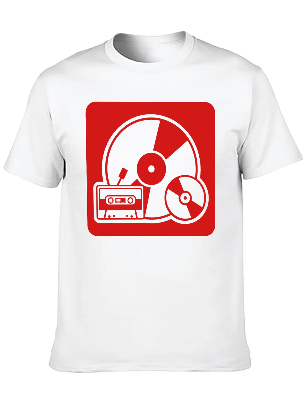 Tape - Vinyl - Walkman Stylish Everyday T-Shirt – Unisex Basic Cotton Tee