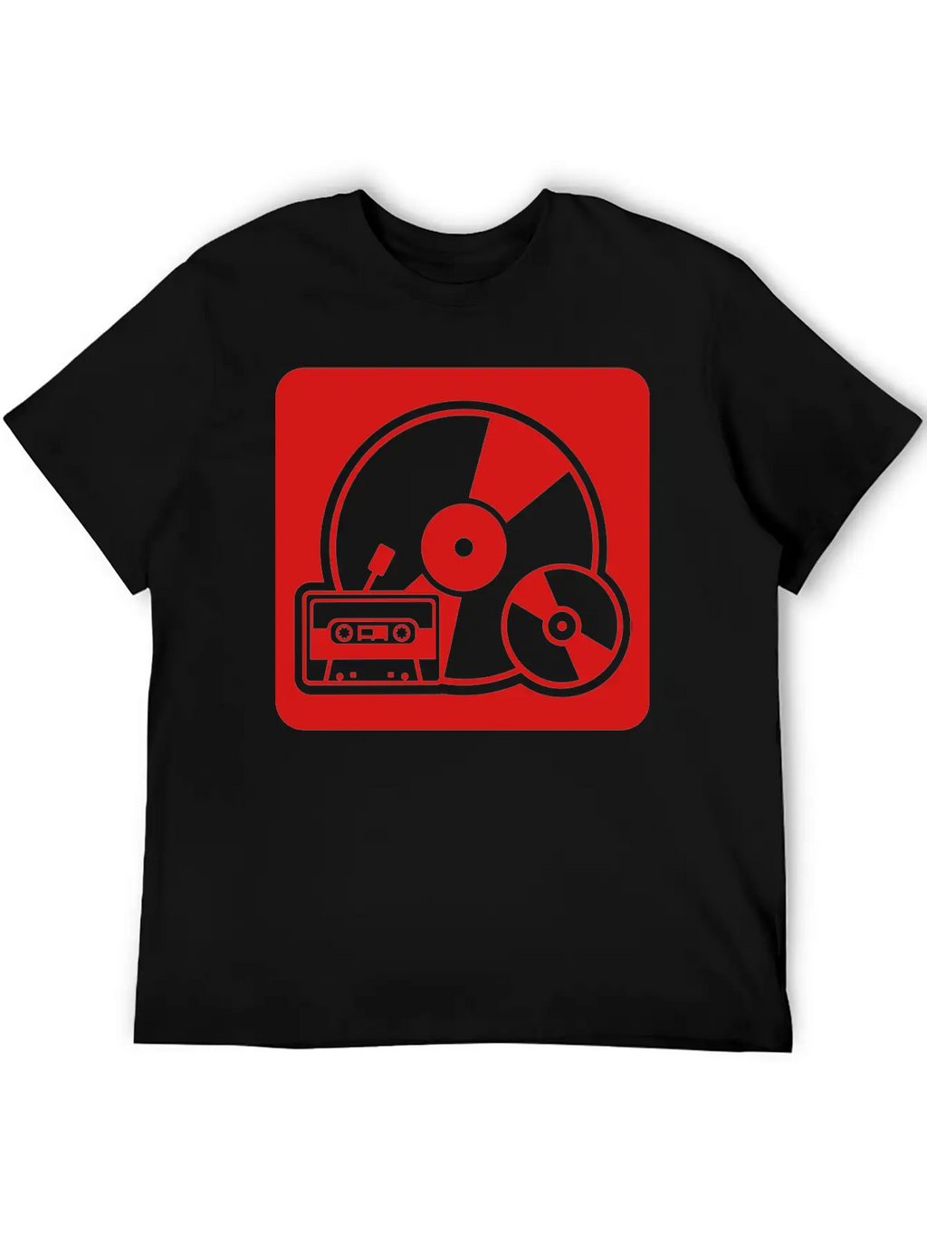 Tape - Vinyl - Walkman Stylish Everyday T-Shirt – Unisex Basic Cotton Tee