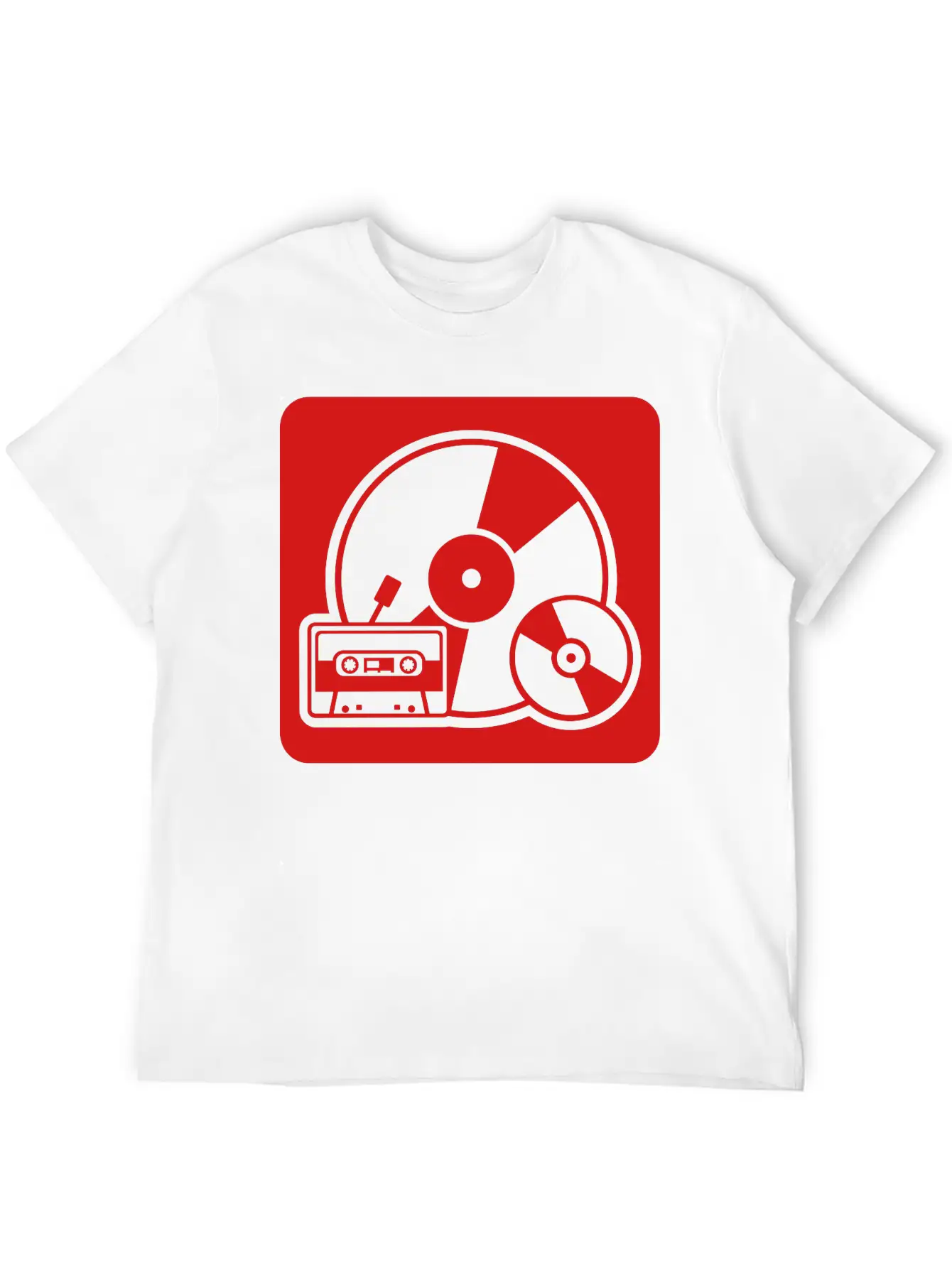 Tape - Vinyl - Walkman Stylish Everyday T-Shirt – Unisex Basic Cotton Tee