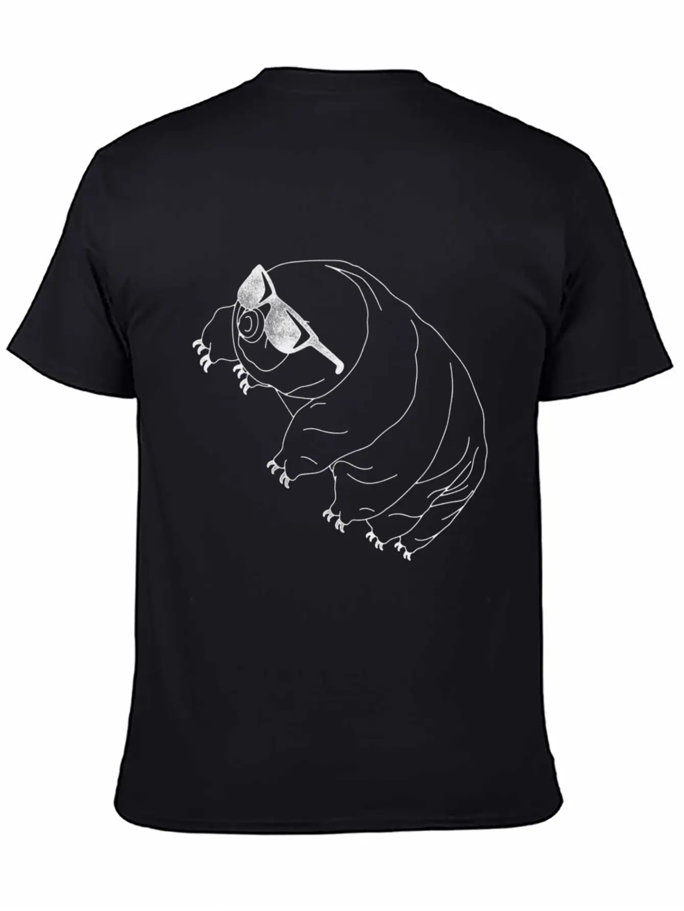 Tardigrade Simple Water Bear With Sunglasses Classic Cotton Tee – Unisex Comfort For Any Season