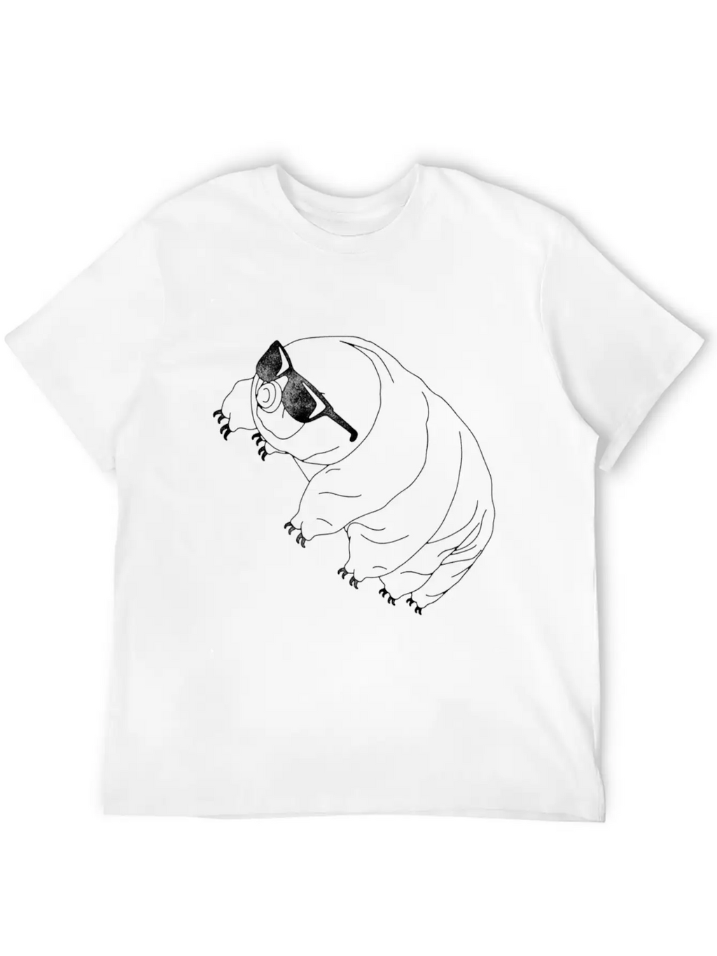 Tardigrade Simple Water Bear With Sunglasses Classic Cotton Tee – Unisex Comfort For Any Season