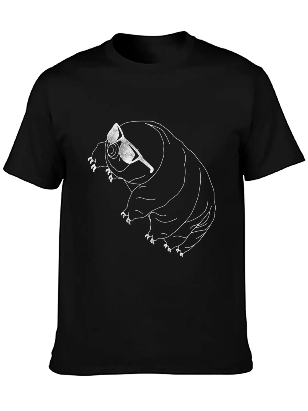 Tardigrade Simple Water Bear With Sunglasses Classic Cotton Tee – Unisex Comfort For Any Season