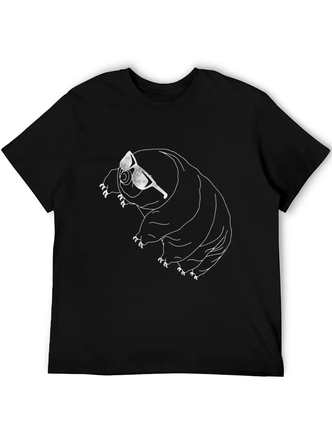 Tardigrade Simple Water Bear With Sunglasses Classic Cotton Tee – Unisex Comfort For Any Season