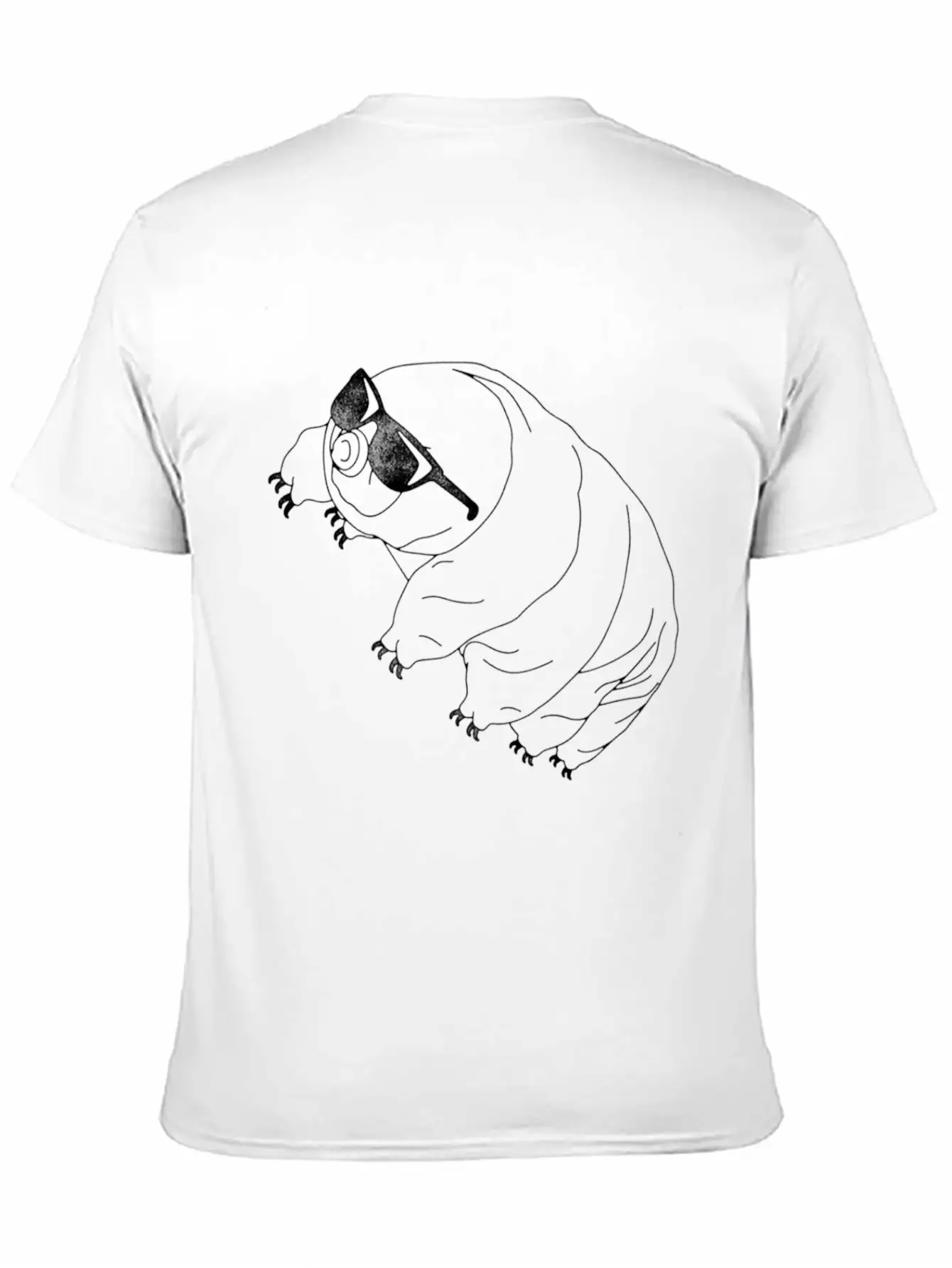 Tardigrade Simple Water Bear With Sunglasses Classic Cotton Tee – Unisex Comfort For Any Season