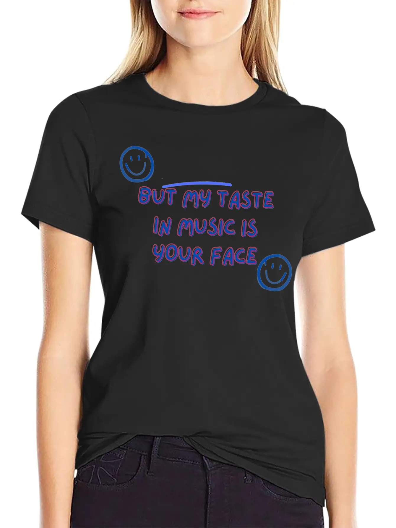 Taste In Music Stylish Everyday T-Shirt – Unisex Basic Cotton Tee