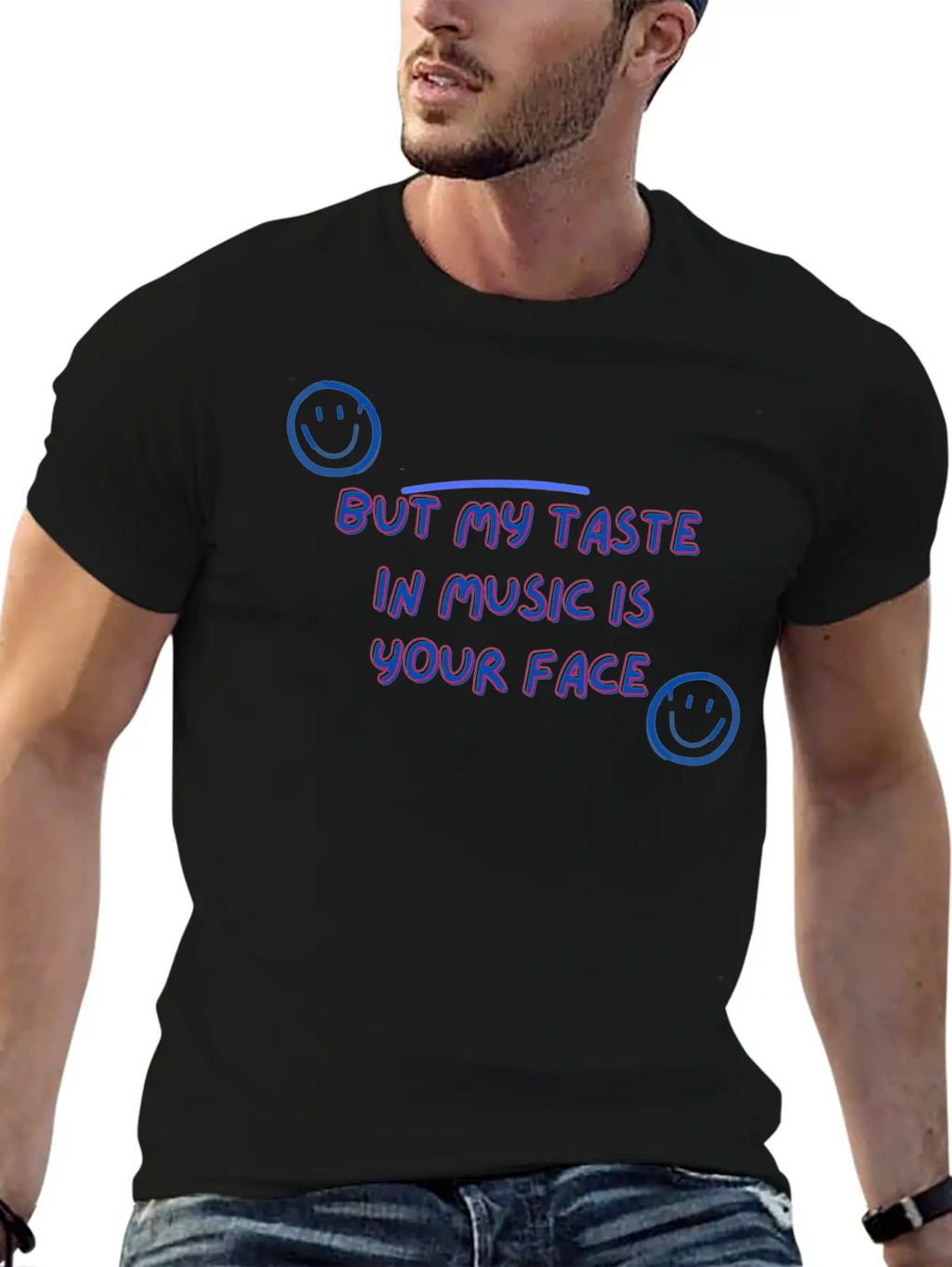 Taste In Music Stylish Everyday T-Shirt – Unisex Basic Cotton Tee
