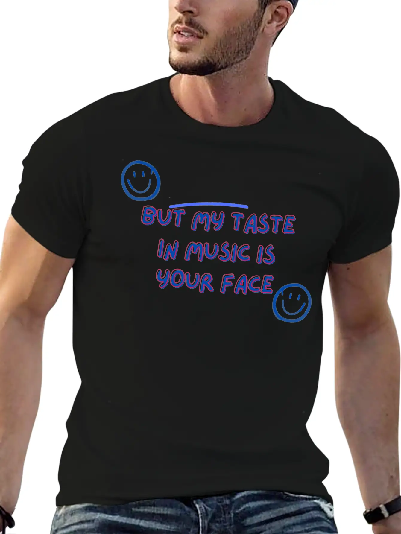 Taste In Music Stylish Everyday T-Shirt – Unisex Basic Cotton Tee