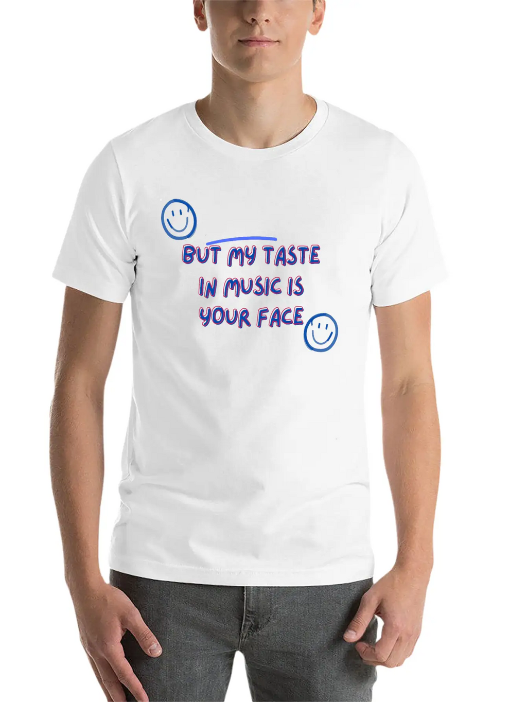 Taste In Music Stylish Everyday T-Shirt – Unisex Basic Cotton Tee