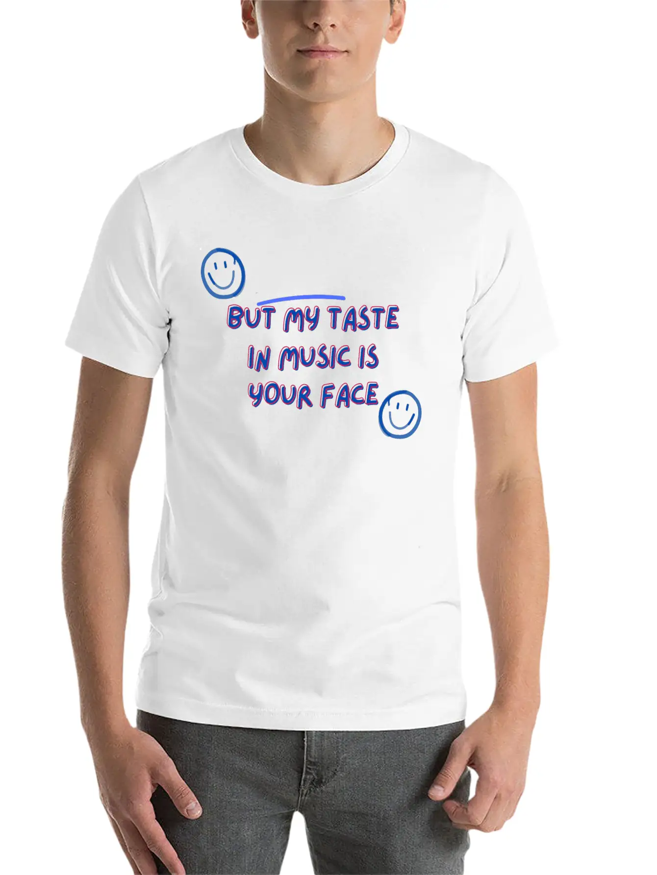 Taste In Music Stylish Everyday T-Shirt – Unisex Basic Cotton Tee