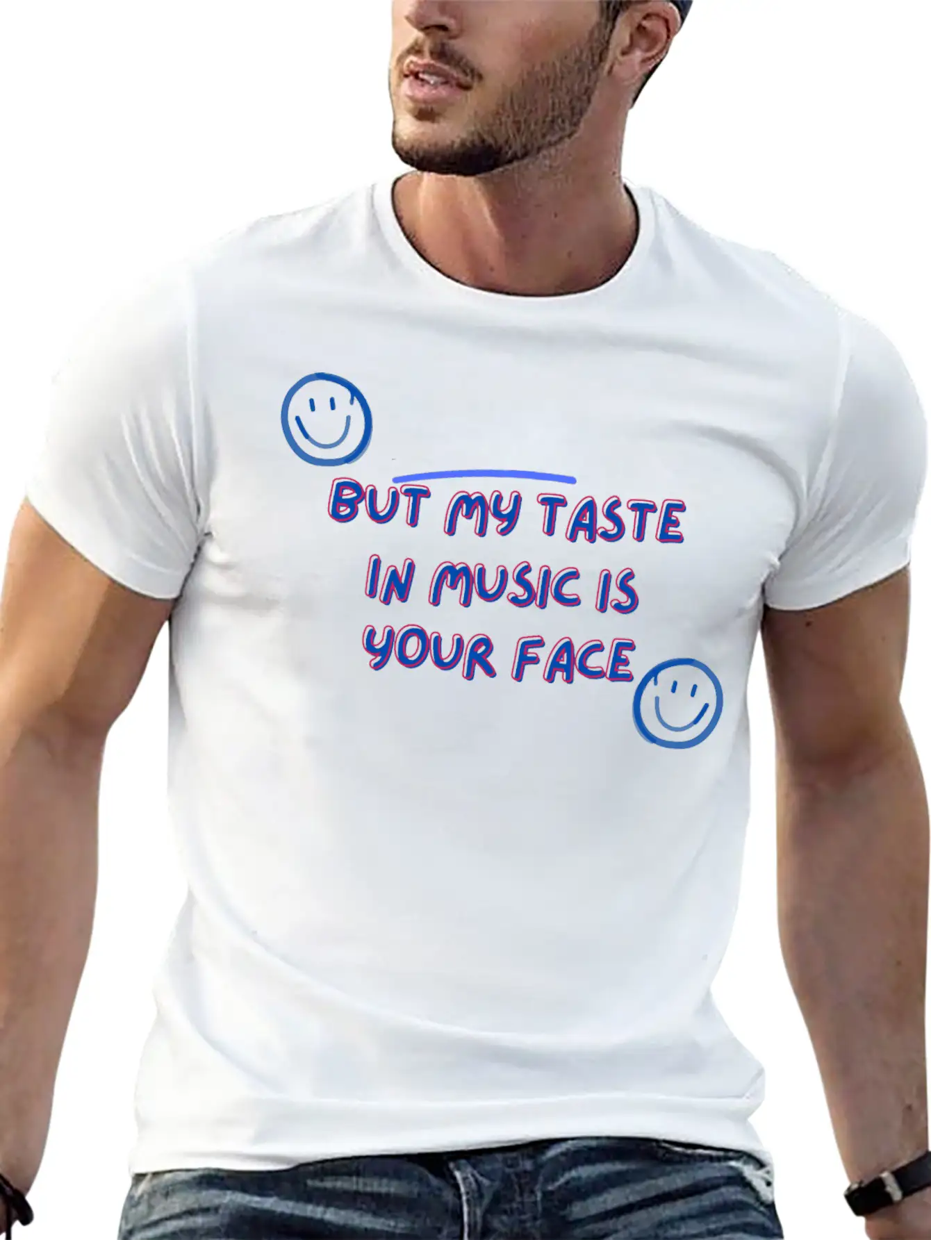 Taste In Music Stylish Everyday T-Shirt – Unisex Basic Cotton Tee