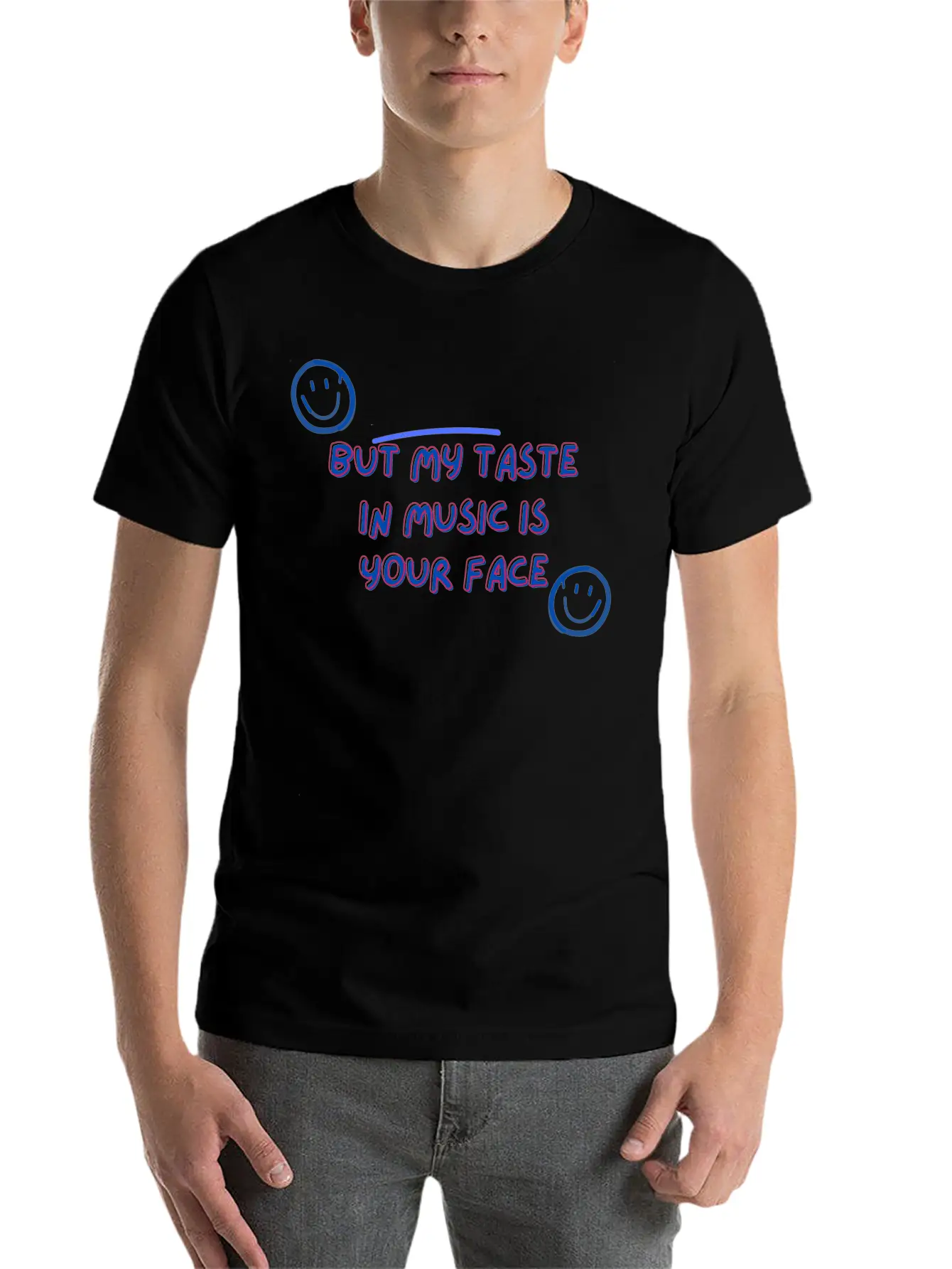 Taste In Music Stylish Everyday T-Shirt – Unisex Basic Cotton Tee