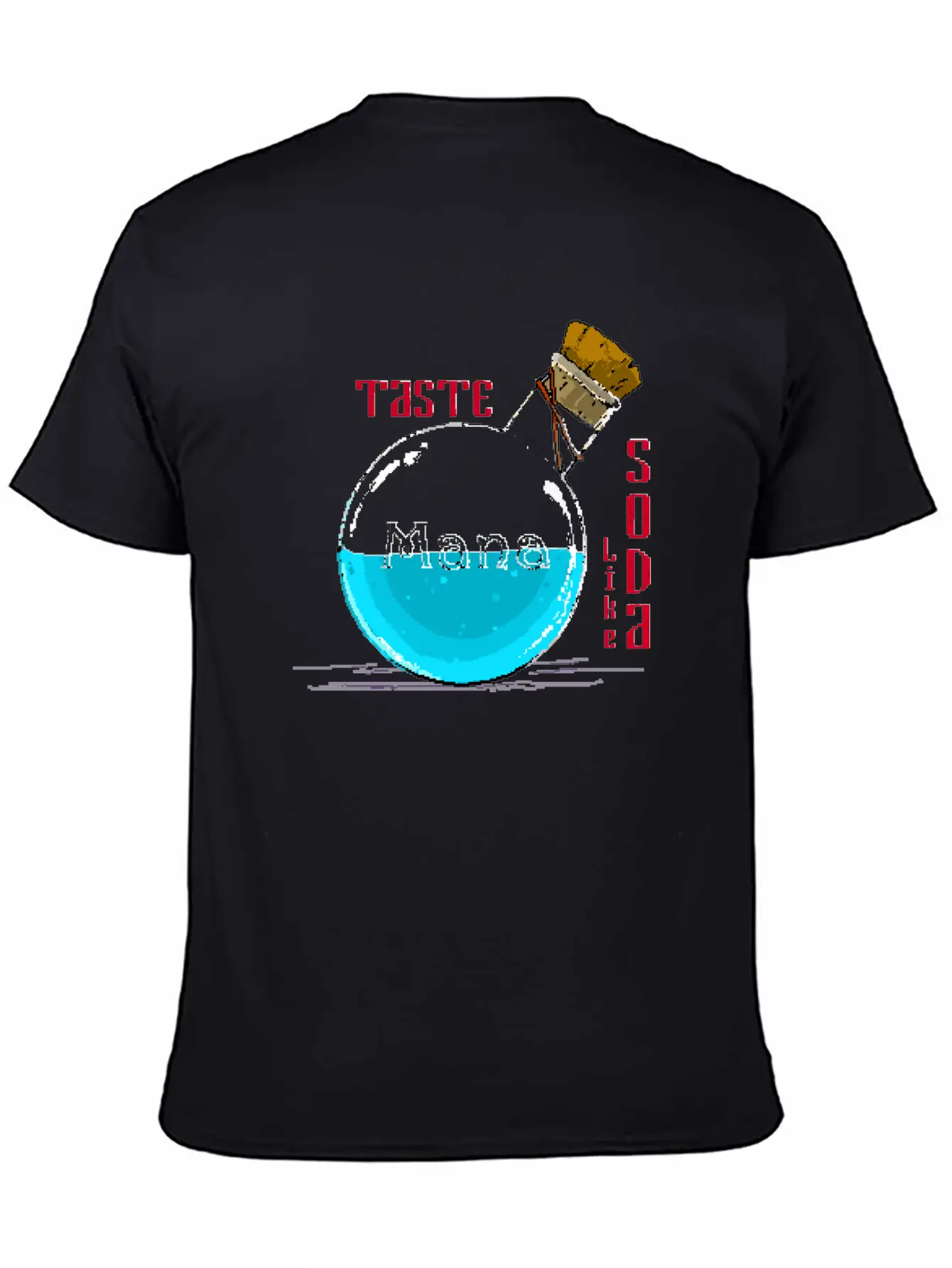 Taste Mana Pixel Art Classic Cotton Tee – Unisex Comfort For Any Season