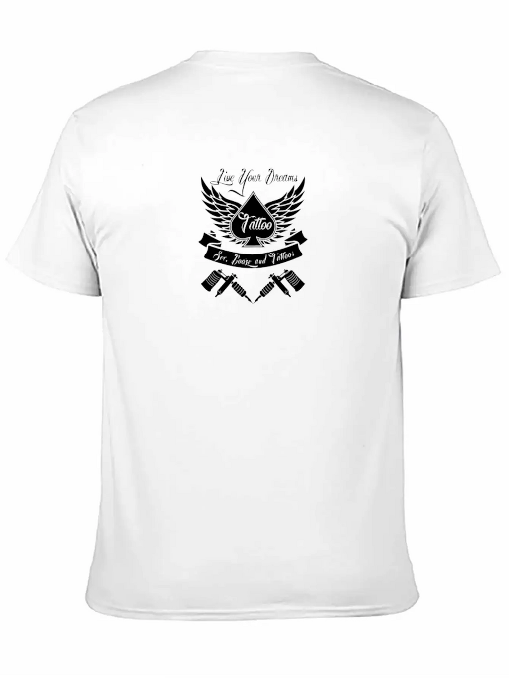 Tattoo Art Funny Logo Essential Cotton Tee For Daily Outfits – Unisex Style