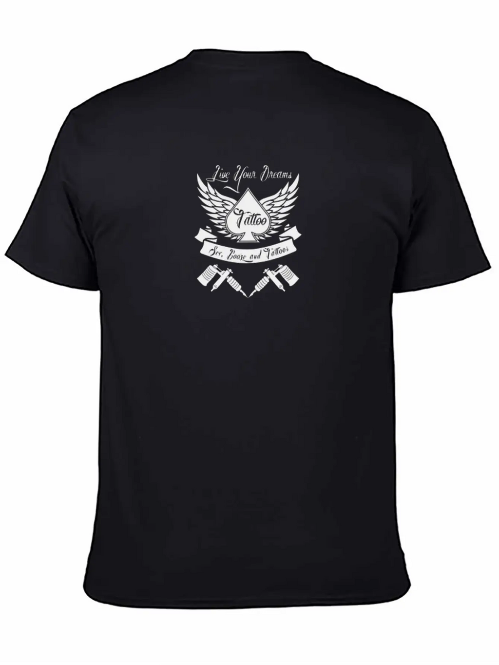 Tattoo Art Funny Logo Essential Cotton Tee For Daily Outfits – Unisex Style