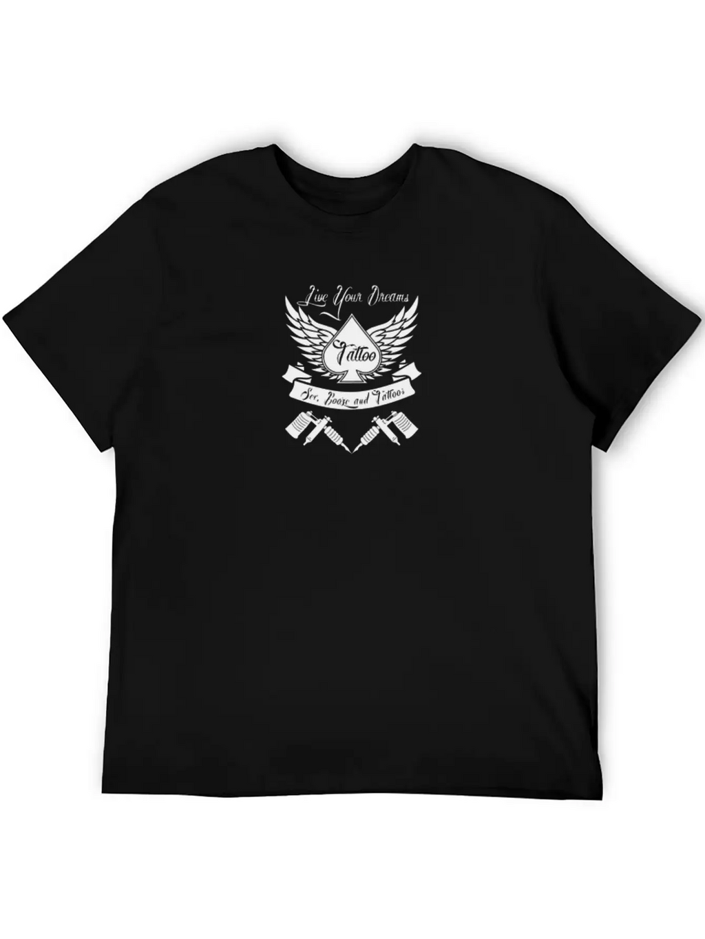 Tattoo Art Funny Logo Essential Cotton Tee For Daily Outfits – Unisex Style
