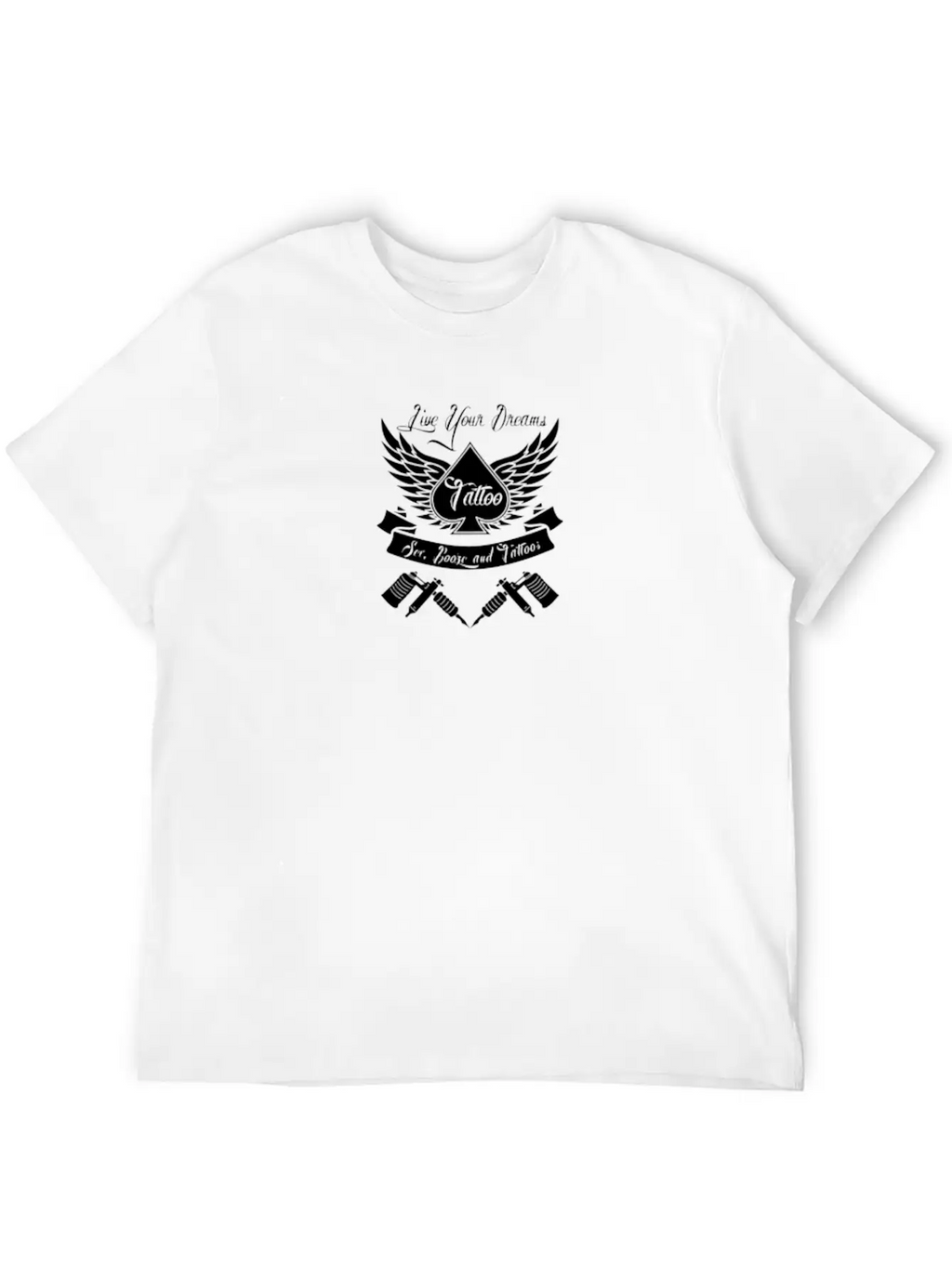 Tattoo Art Funny Logo Essential Cotton Tee For Daily Outfits – Unisex Style
