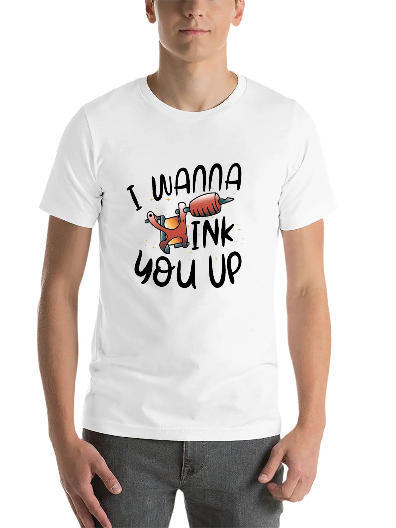 TATTOO ARTIST INKING TATTOOS Relaxed Everyday Tee – Lightweight And Durable Cotton