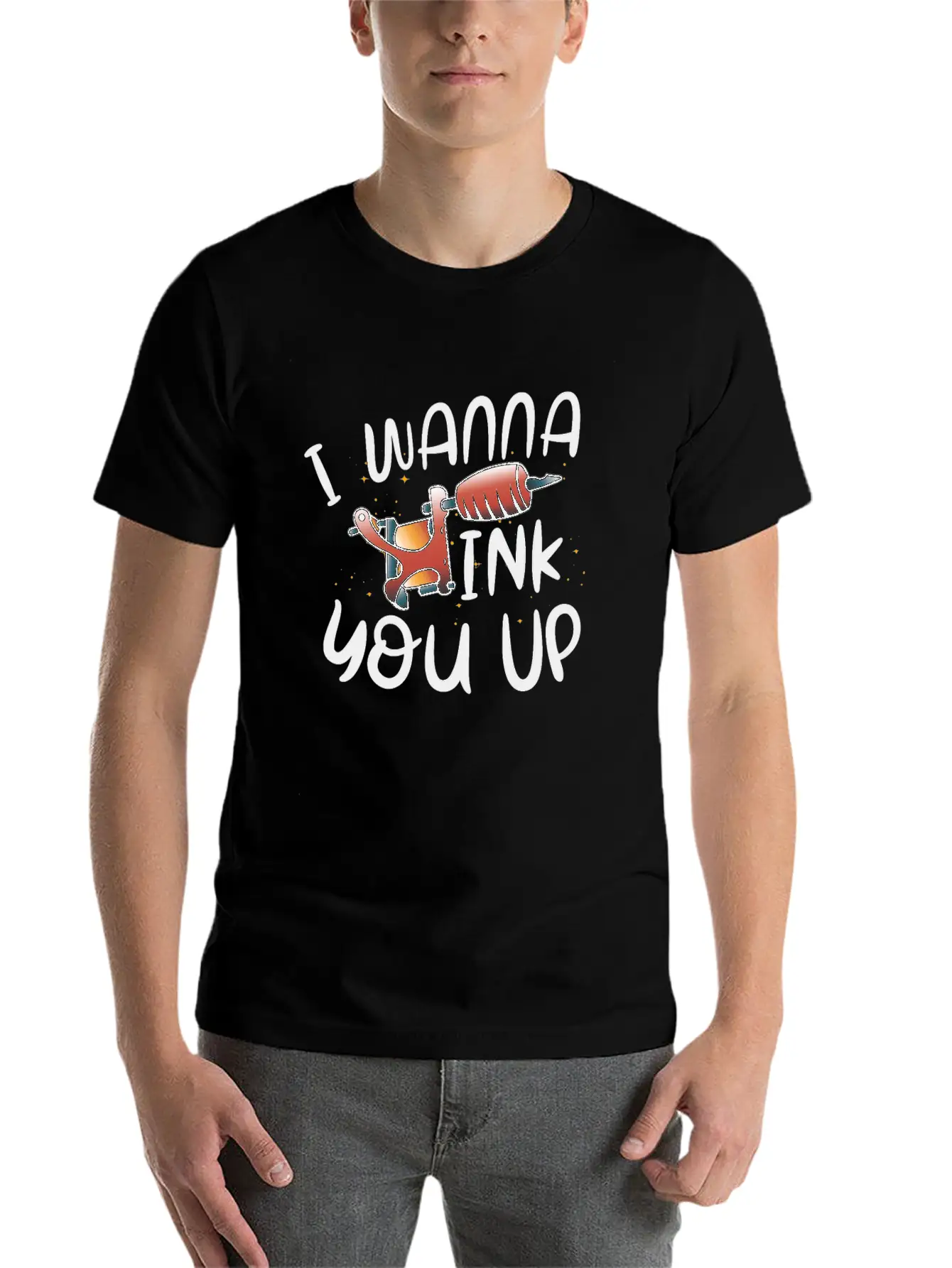 TATTOO ARTIST INKING TATTOOS Relaxed Everyday Tee – Lightweight And Durable Cotton