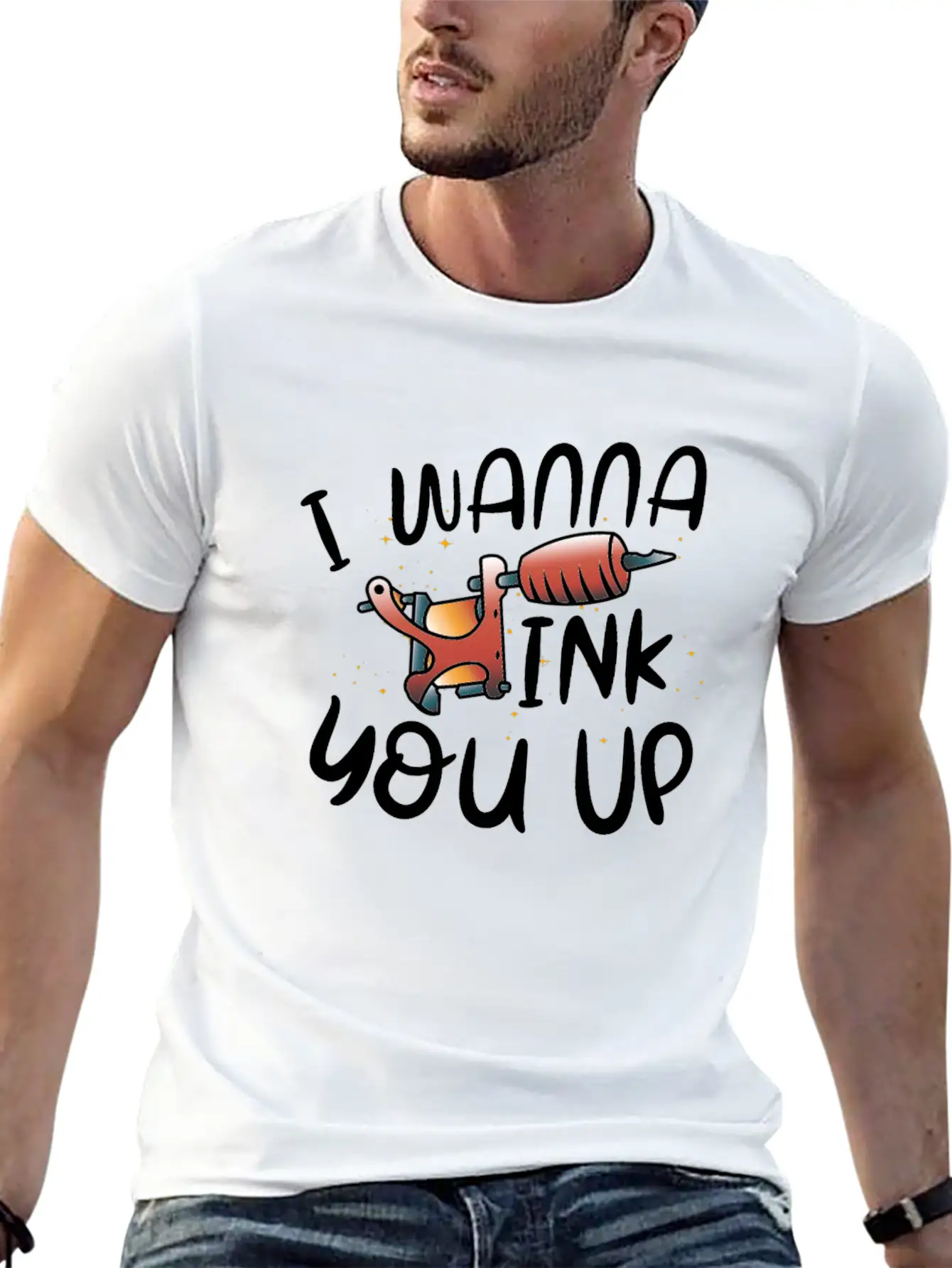 TATTOO ARTIST INKING TATTOOS Relaxed Everyday Tee – Lightweight And Durable Cotton
