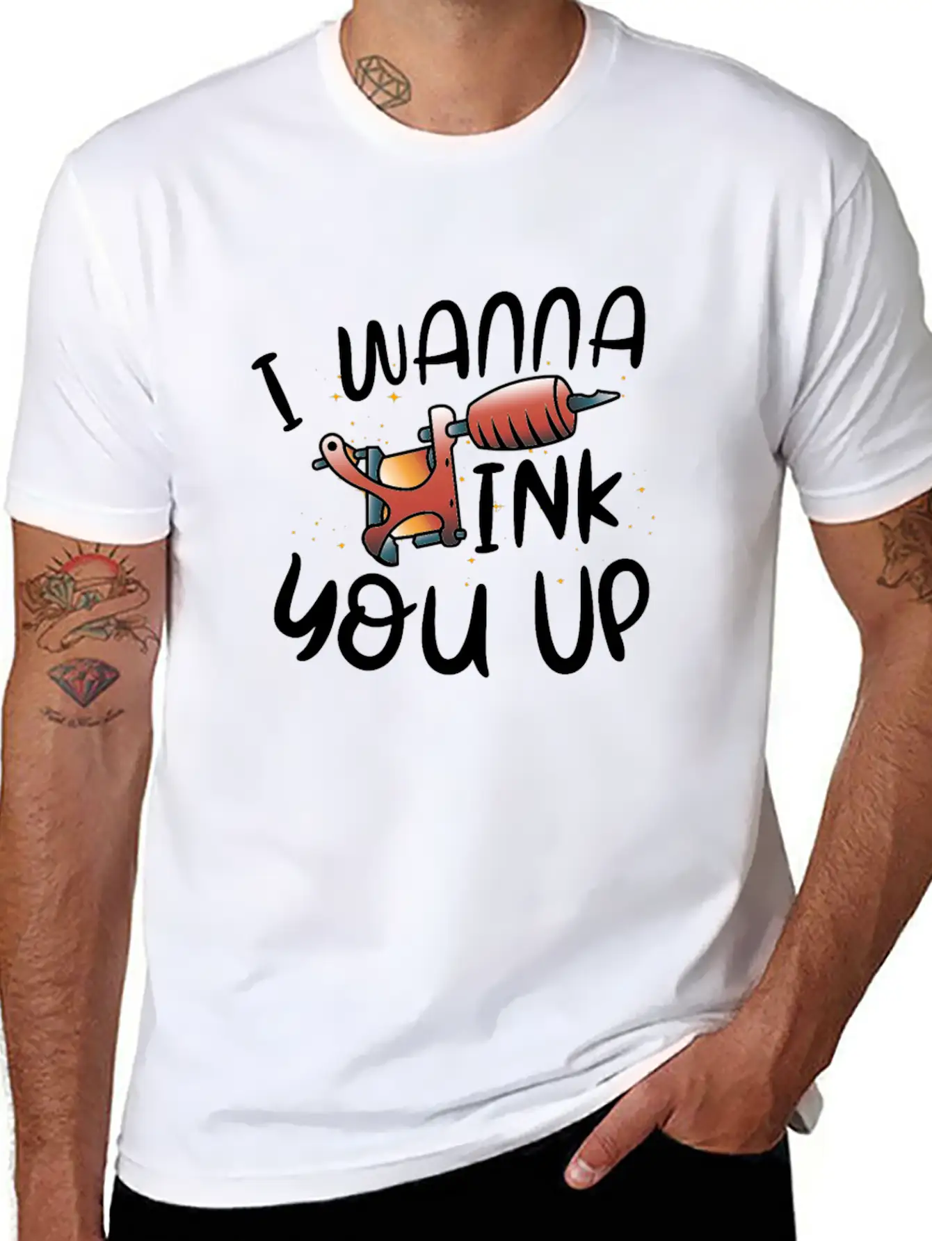 TATTOO ARTIST INKING TATTOOS Relaxed Everyday Tee – Lightweight And Durable Cotton