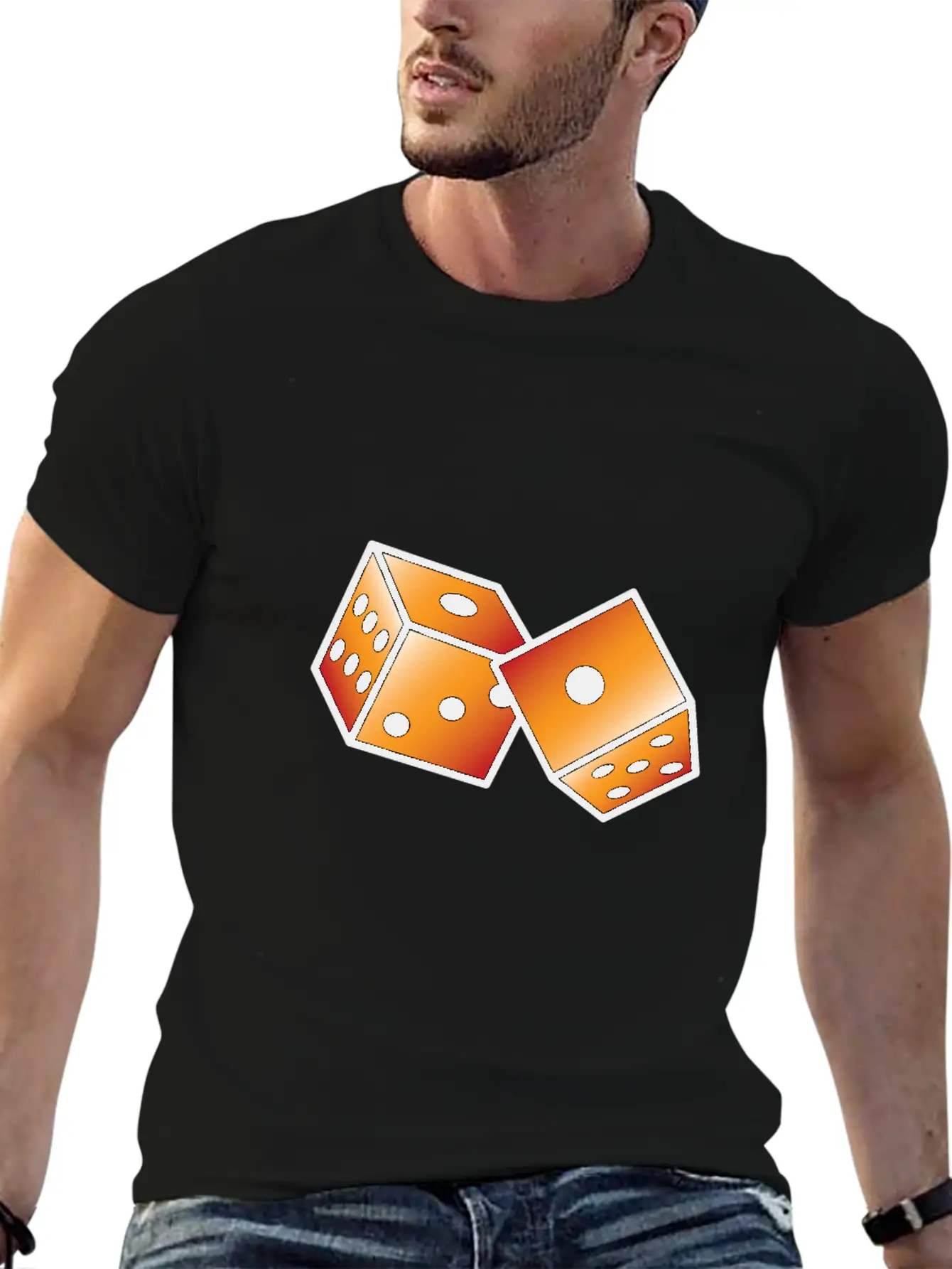 Tattoo Dice Relaxed Everyday Tee – Lightweight And Durable Cotton
