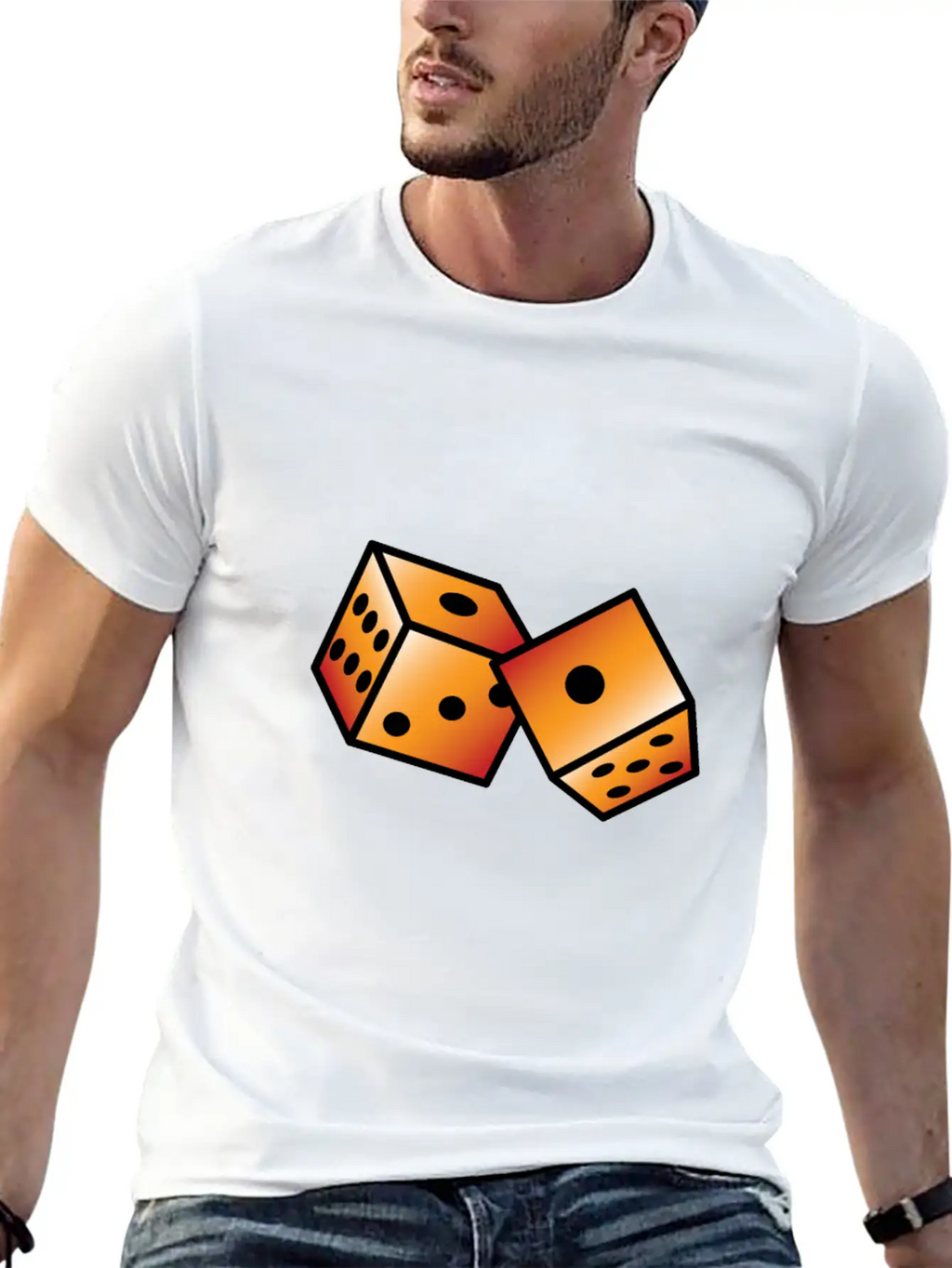 Tattoo Dice Relaxed Everyday Tee – Lightweight And Durable Cotton