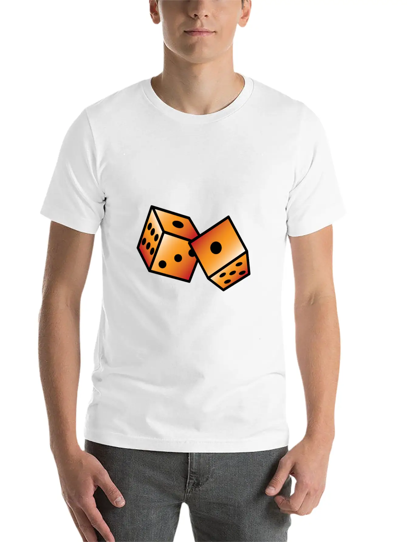 Tattoo Dice Relaxed Everyday Tee – Lightweight And Durable Cotton