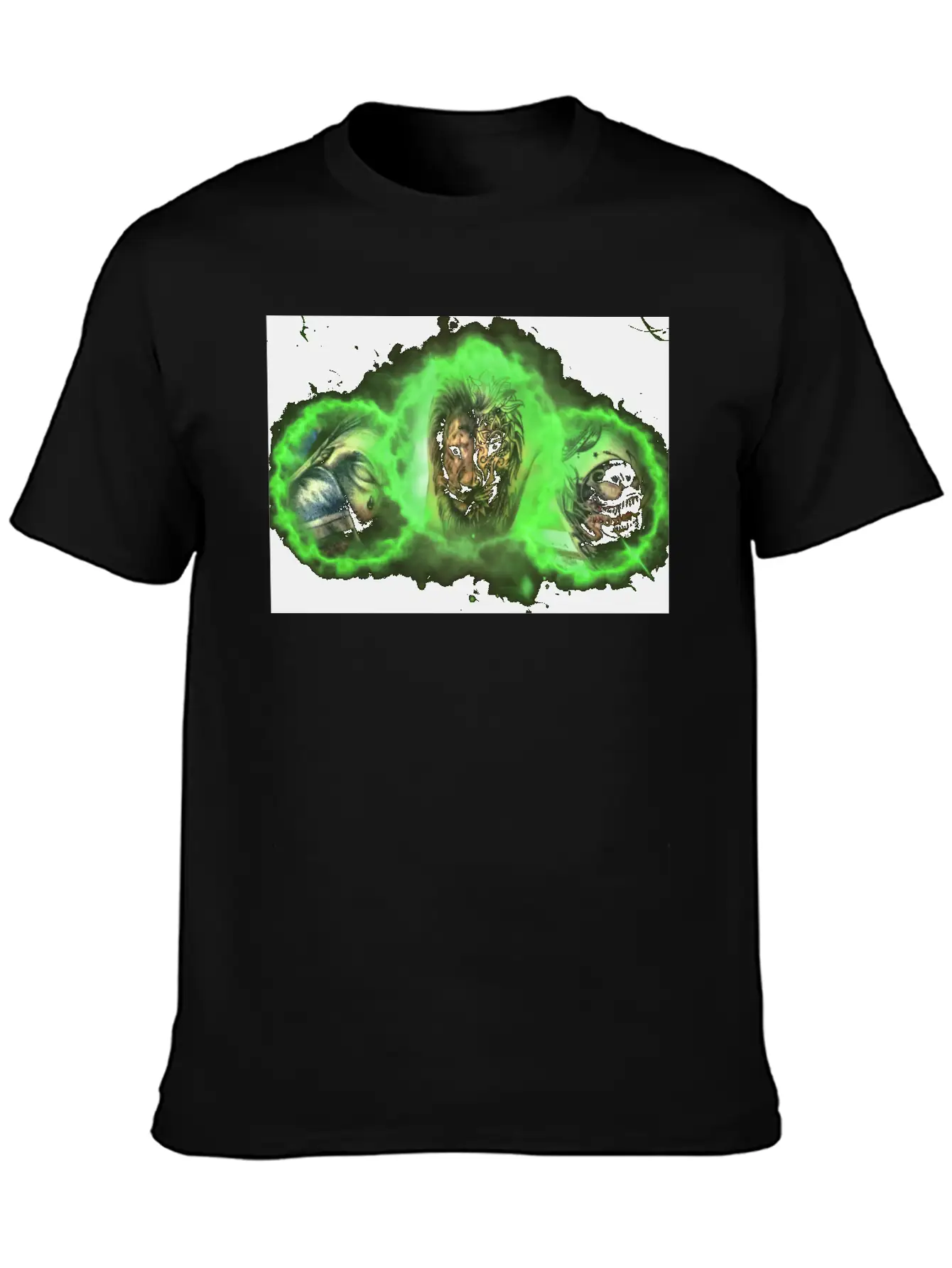 Tattoo Fire Poster Breathable Graphic T-Shirt – Perfect For Casual Days