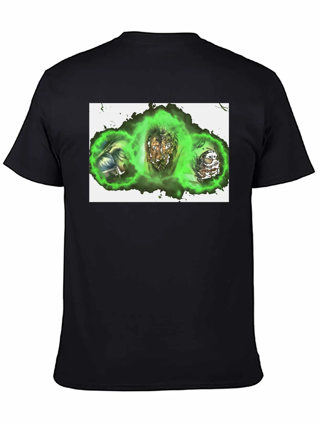 Tattoo Fire Poster Breathable Graphic T-Shirt – Perfect For Casual Days