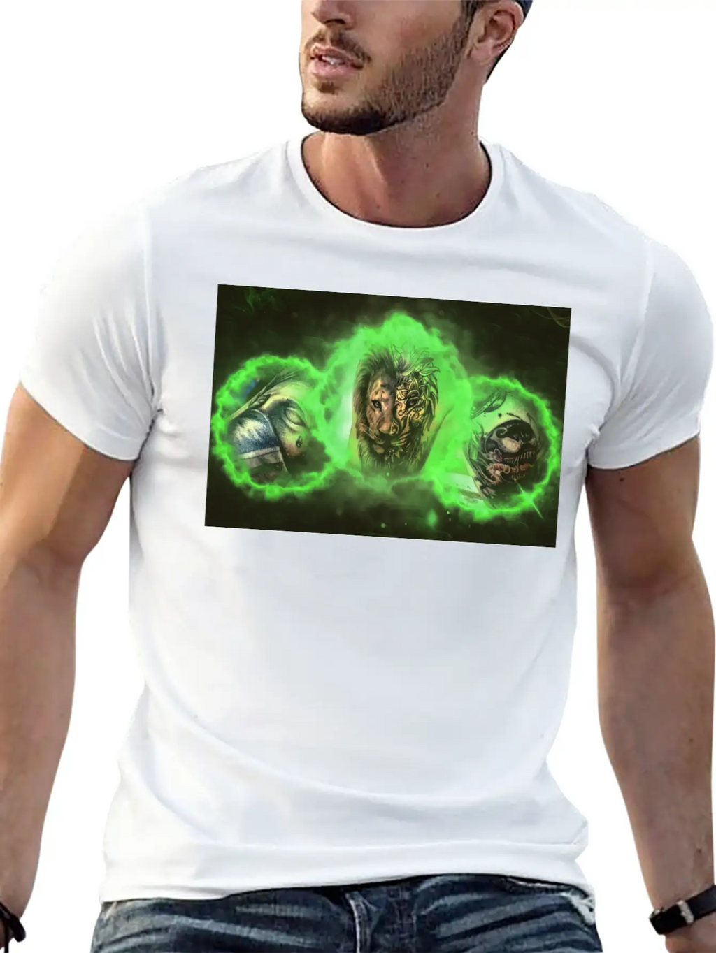 Tattoo Fire Poster Breathable Graphic T-Shirt – Perfect For Casual Days