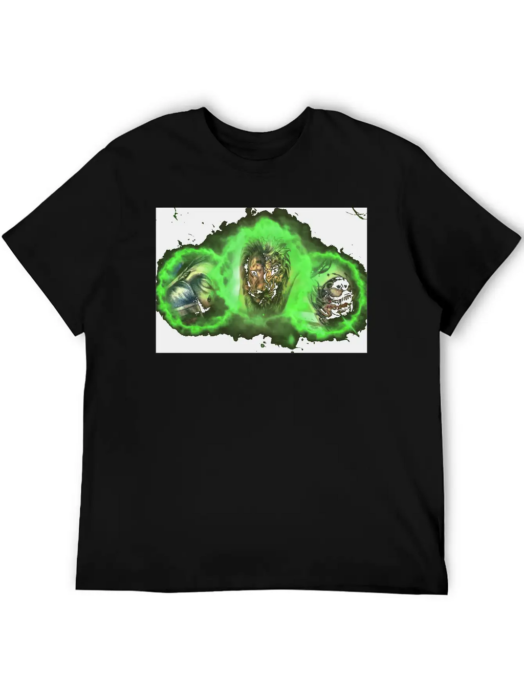 Tattoo Fire Poster Breathable Graphic T-Shirt – Perfect For Casual Days