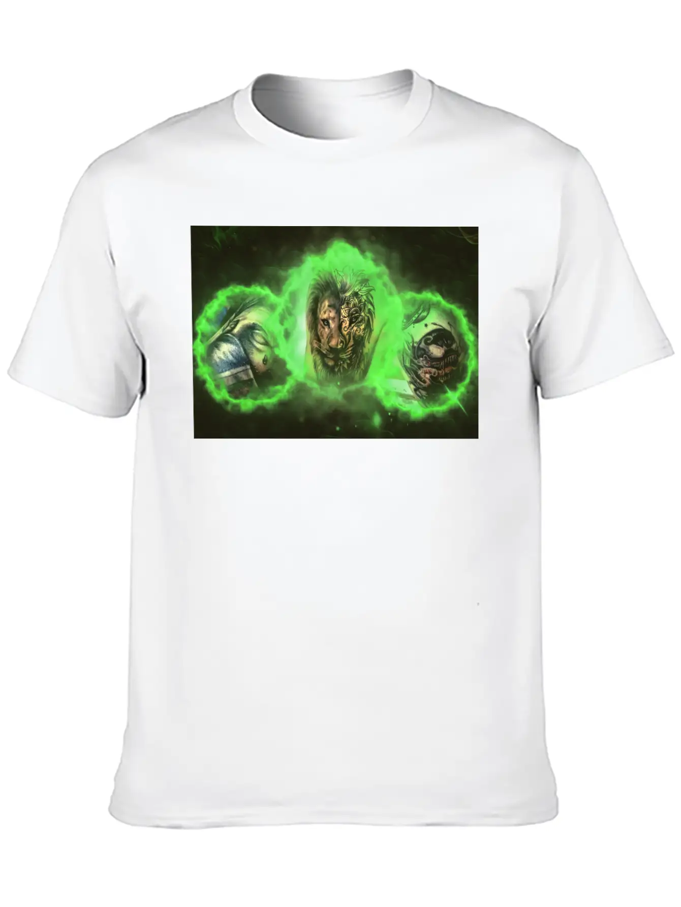 Tattoo Fire Poster Breathable Graphic T-Shirt – Perfect For Casual Days