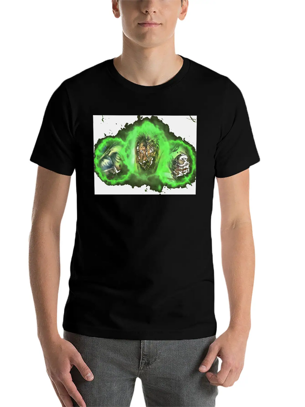 Tattoo Fire Poster Breathable Graphic T-Shirt – Perfect For Casual Days