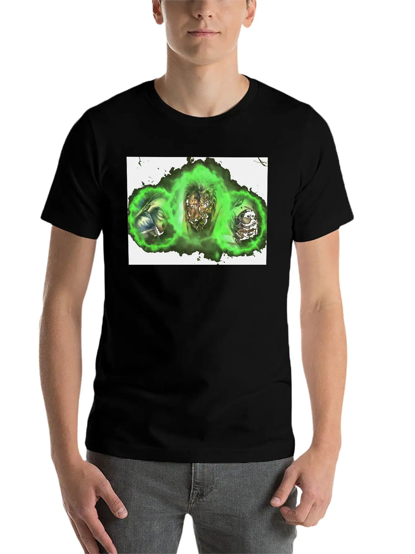 Tattoo Fire Poster Breathable Graphic T-Shirt – Perfect For Casual Days