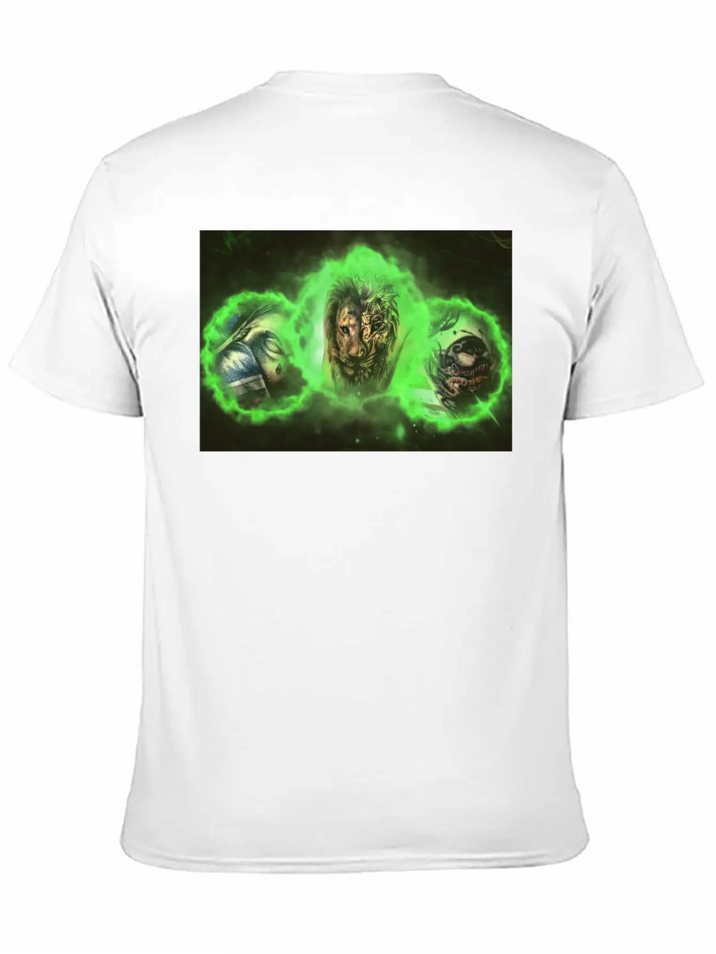 Tattoo Fire Poster Breathable Graphic T-Shirt – Perfect For Casual Days