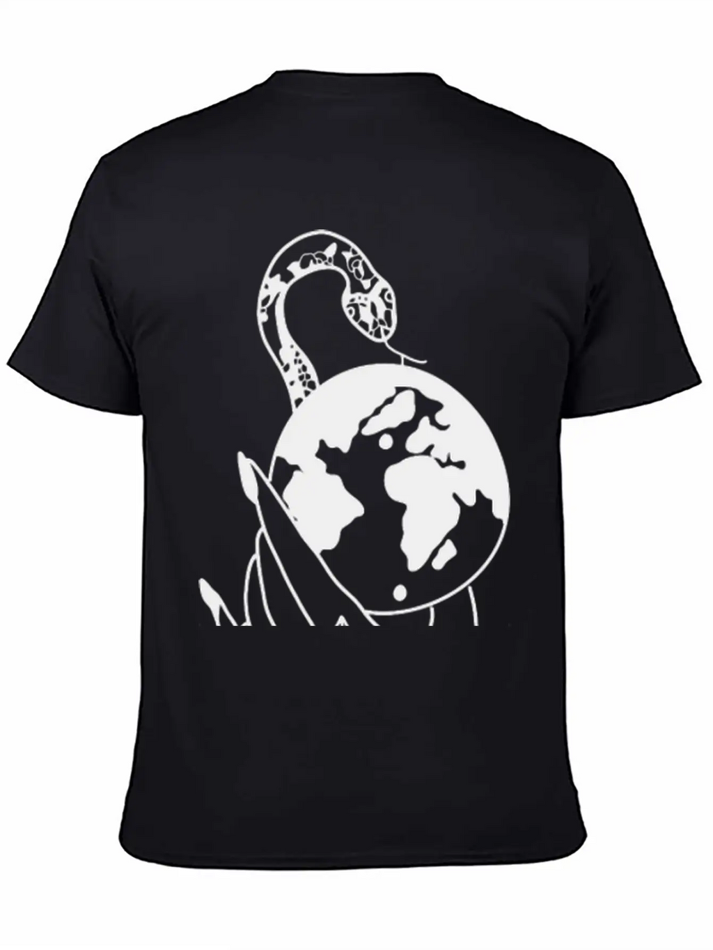 Tattoo Hand Snake World Classic Cotton Tee – Unisex Comfort For Any Season