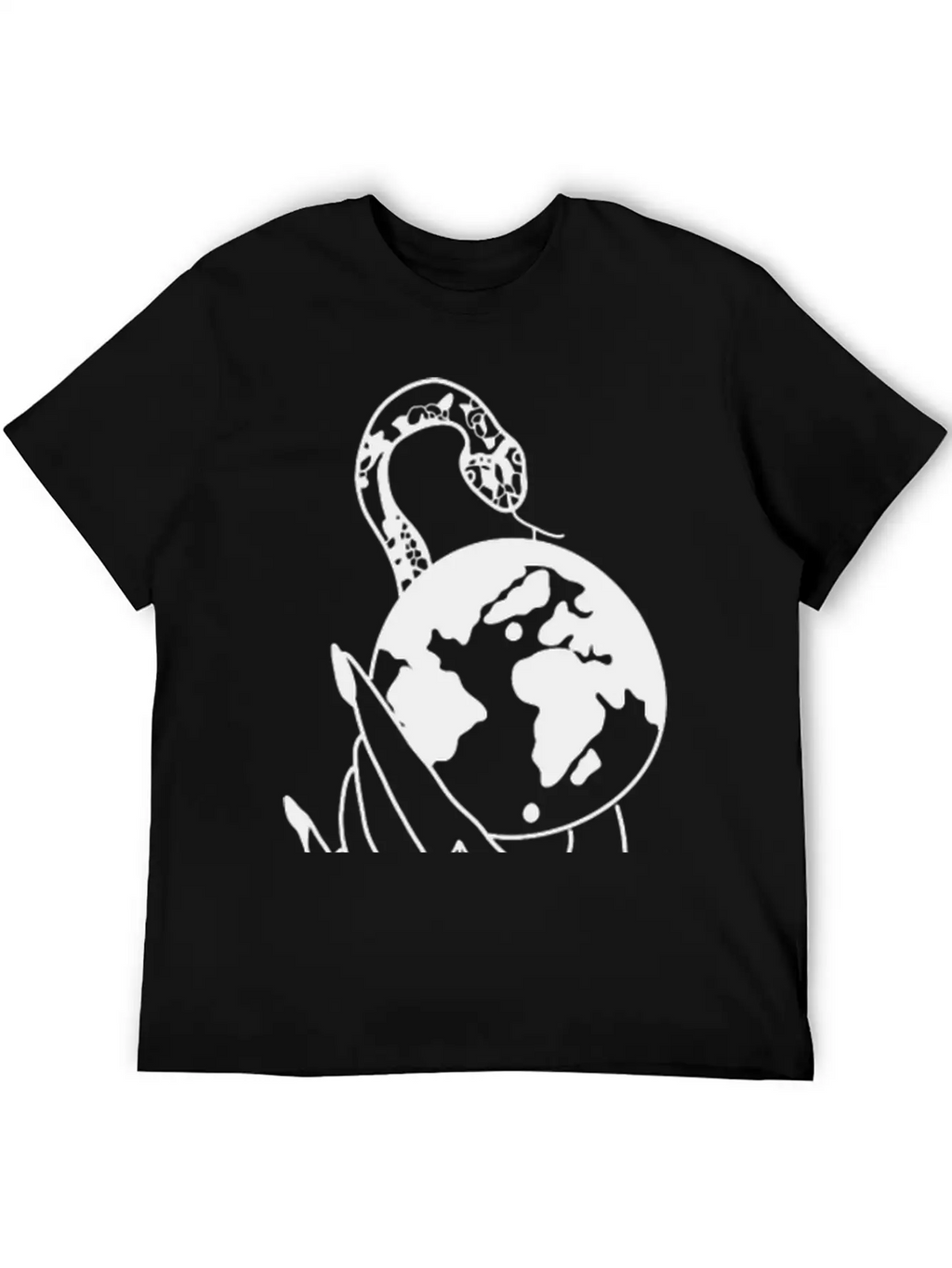 Tattoo Hand Snake World Classic Cotton Tee – Unisex Comfort For Any Season