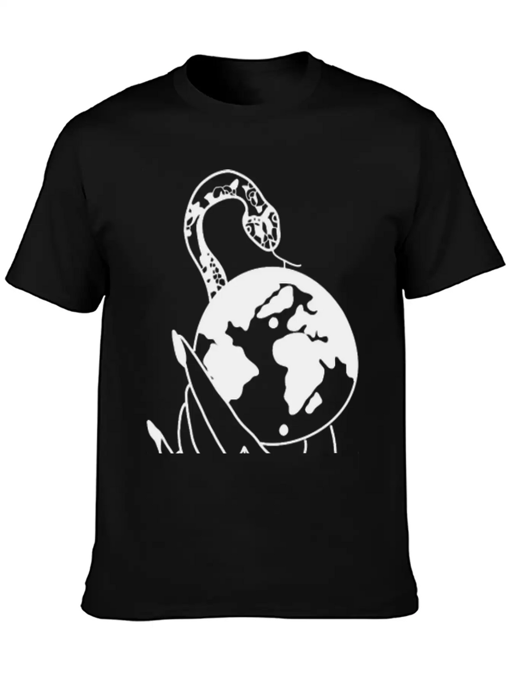 Tattoo Hand Snake World Classic Cotton Tee – Unisex Comfort For Any Season