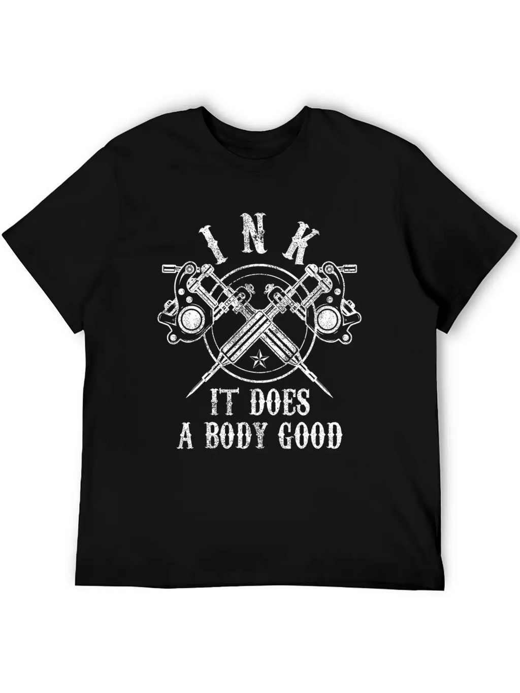 Tattoo - Ink It Does A Body Good Essential Cotton Tee For Daily Outfits – Unisex Style