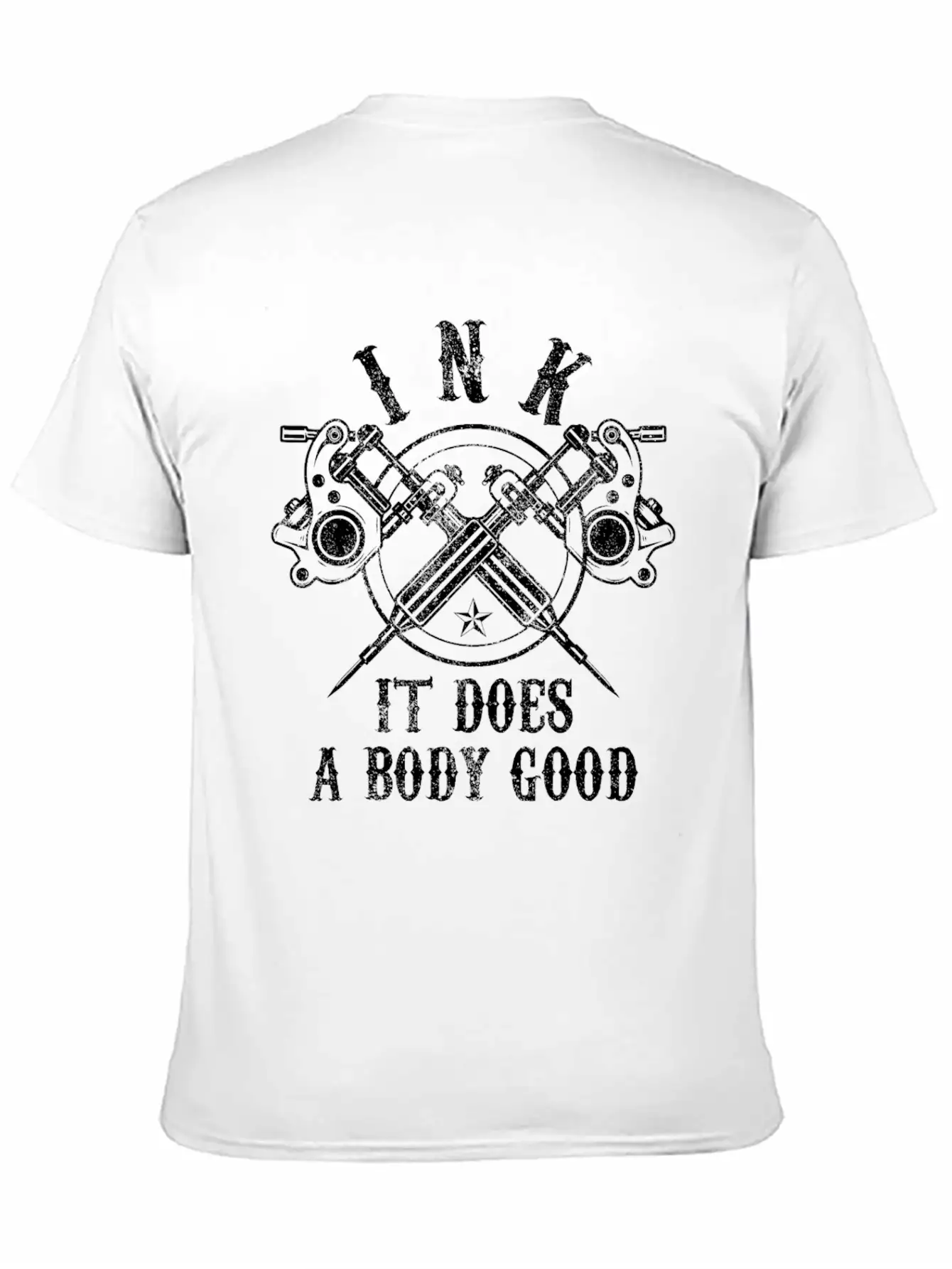 Tattoo - Ink It Does A Body Good Essential Cotton Tee For Daily Outfits – Unisex Style