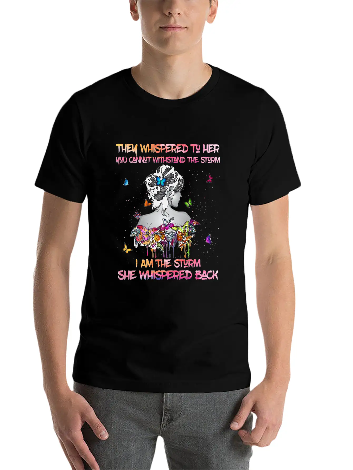 Tattoo Lady They Whispered To Her Classic Cotton Tee – Unisex Comfort For Any Season