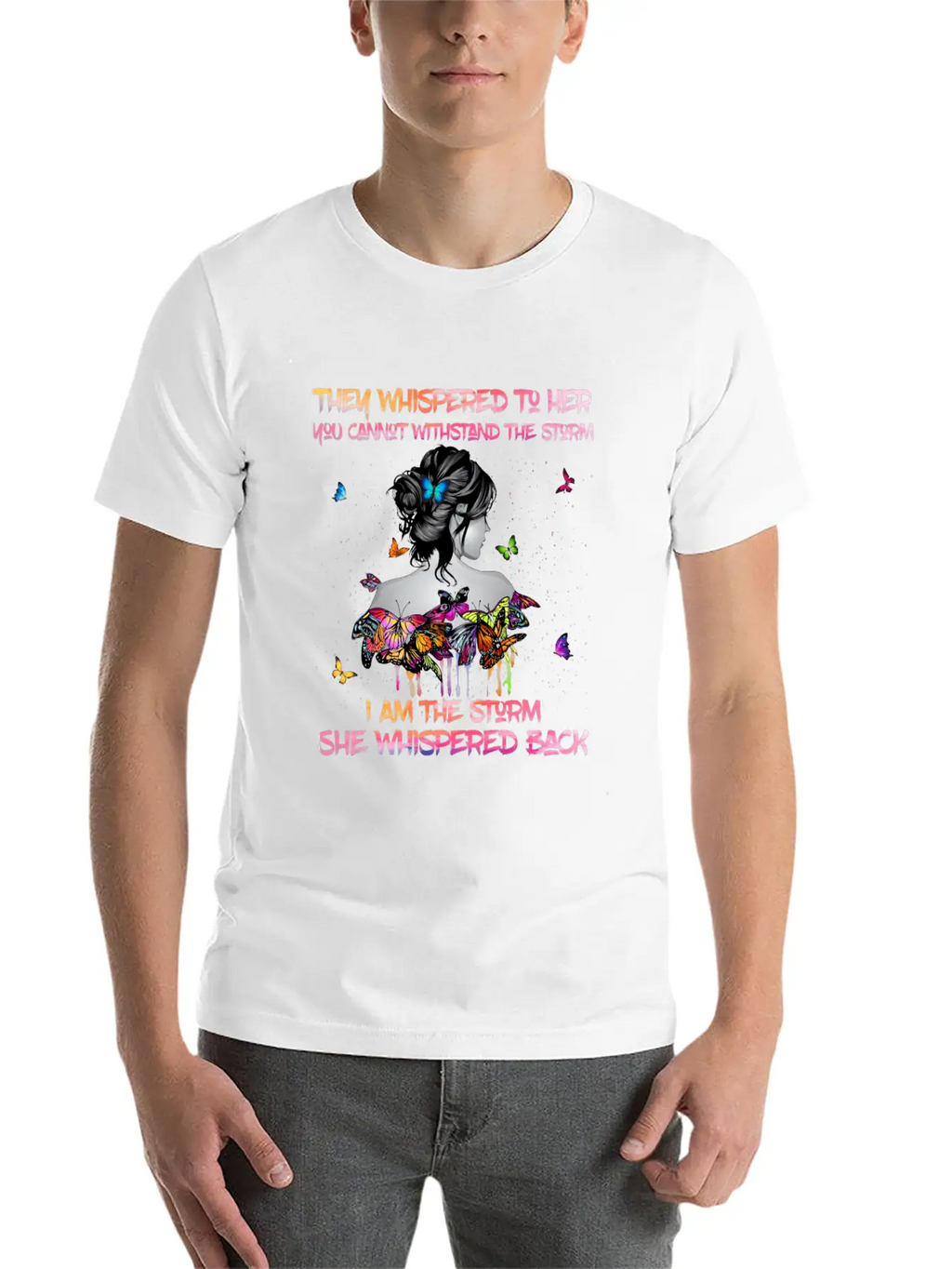 Tattoo Lady They Whispered To Her Classic Cotton Tee – Unisex Comfort For Any Season