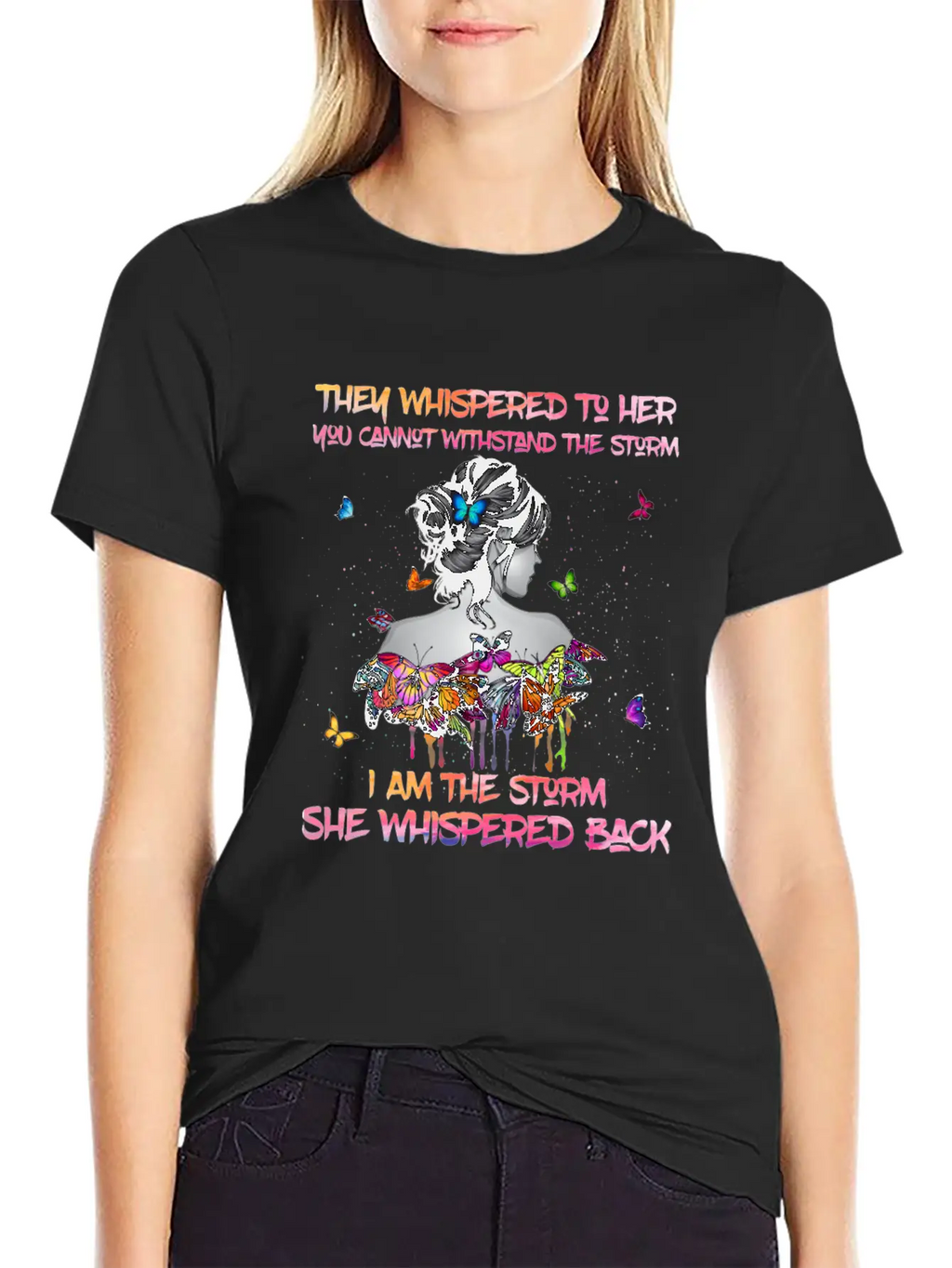 Tattoo Lady They Whispered To Her Classic Cotton Tee – Unisex Comfort For Any Season
