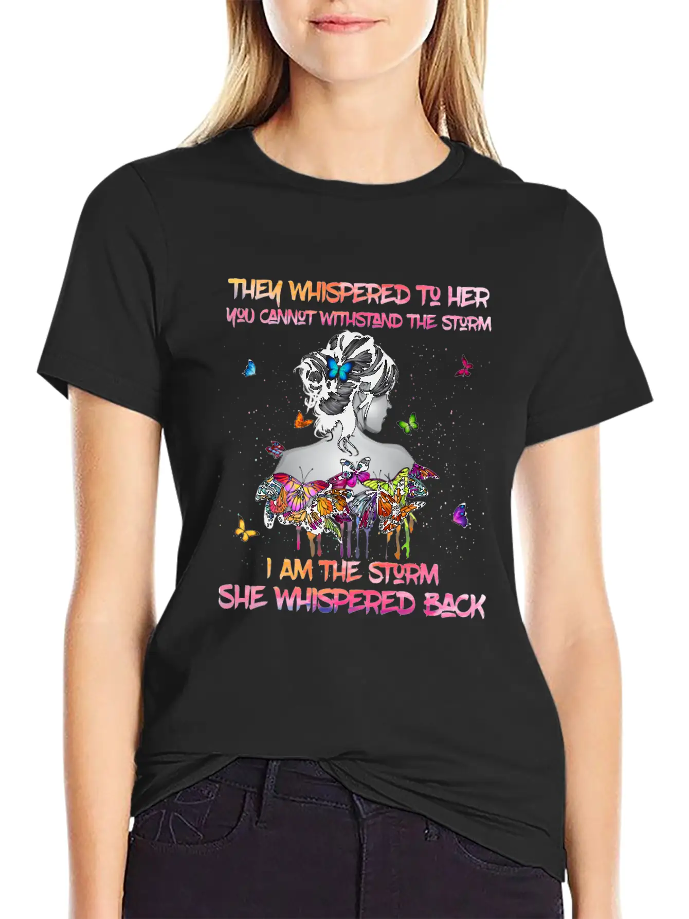 Tattoo Lady They Whispered To Her Classic Cotton Tee – Unisex Comfort For Any Season