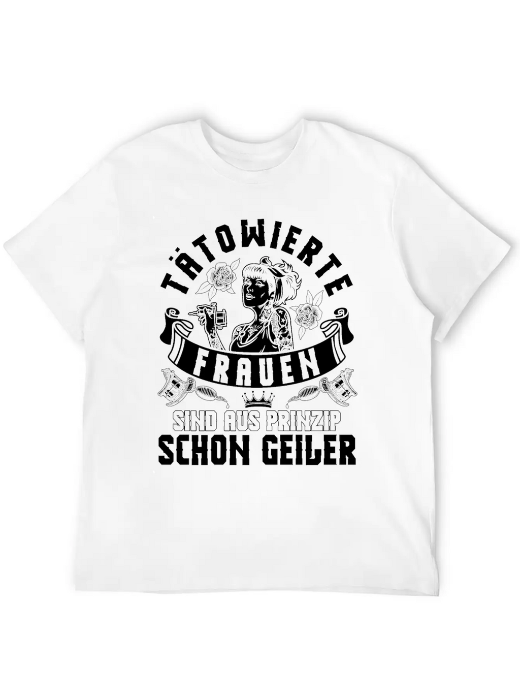 Tattoo, Tattooed Women: Rock Your Ink With Style Breathable Soft Cotton T-Shirt – Timeless Casual Look