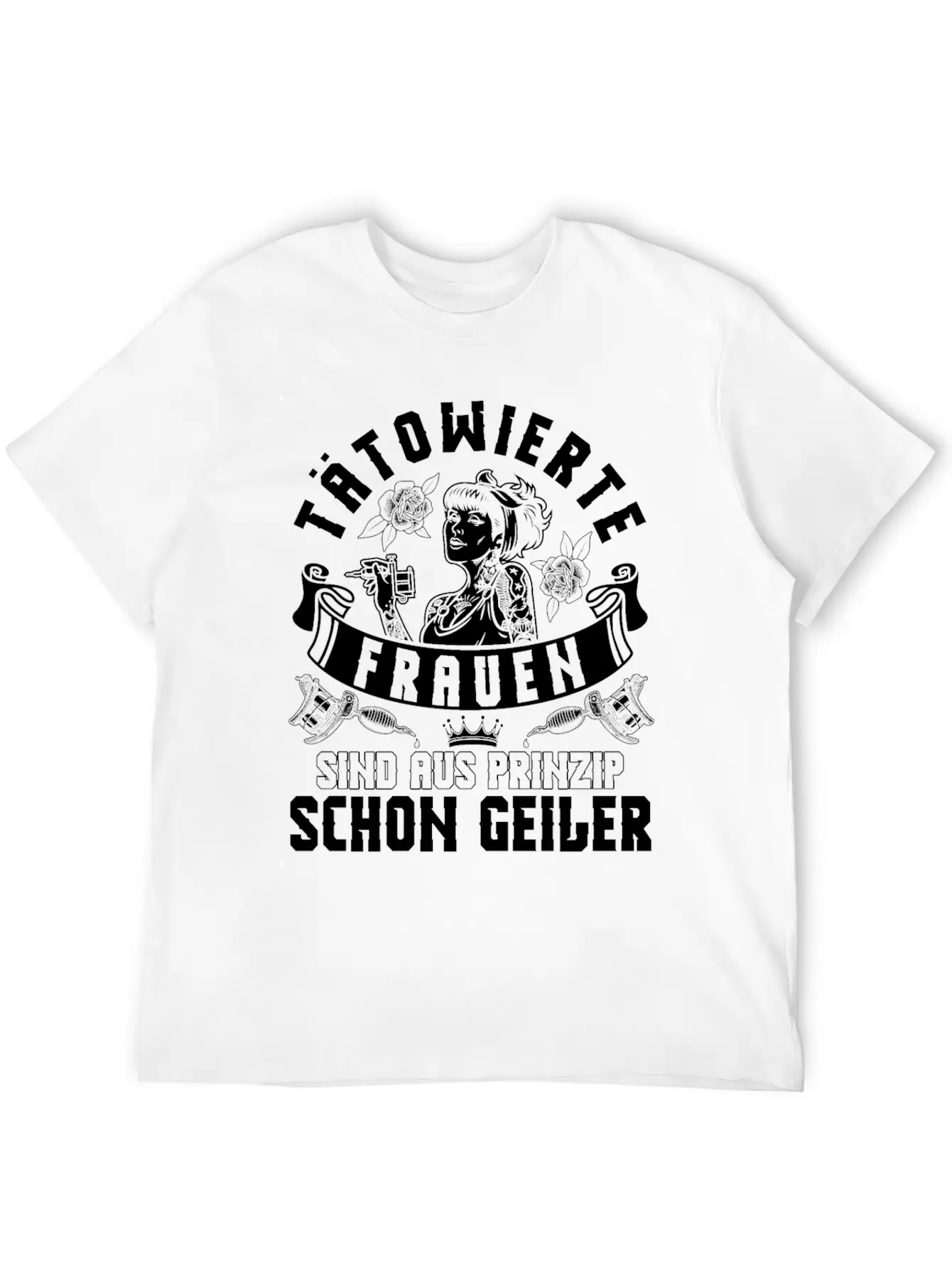 Tattoo, Tattooed Women: Rock Your Ink With Style Breathable Soft Cotton T-Shirt – Timeless Casual Look