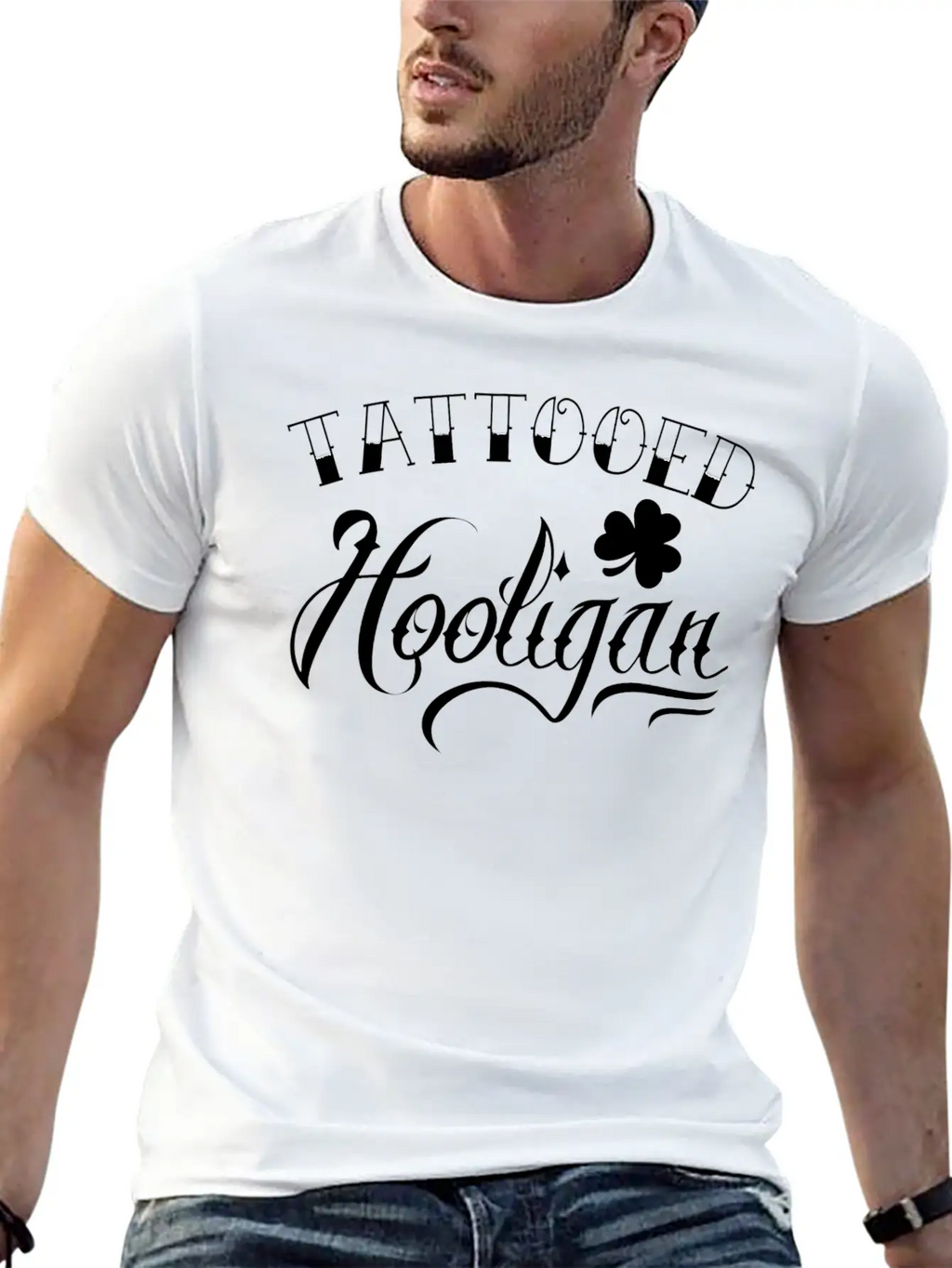 Tattooed Hooligan Tattoo Lover St Patrick'S Day Timeless Short Sleeve Tee – Comfy And Minimalist Design
