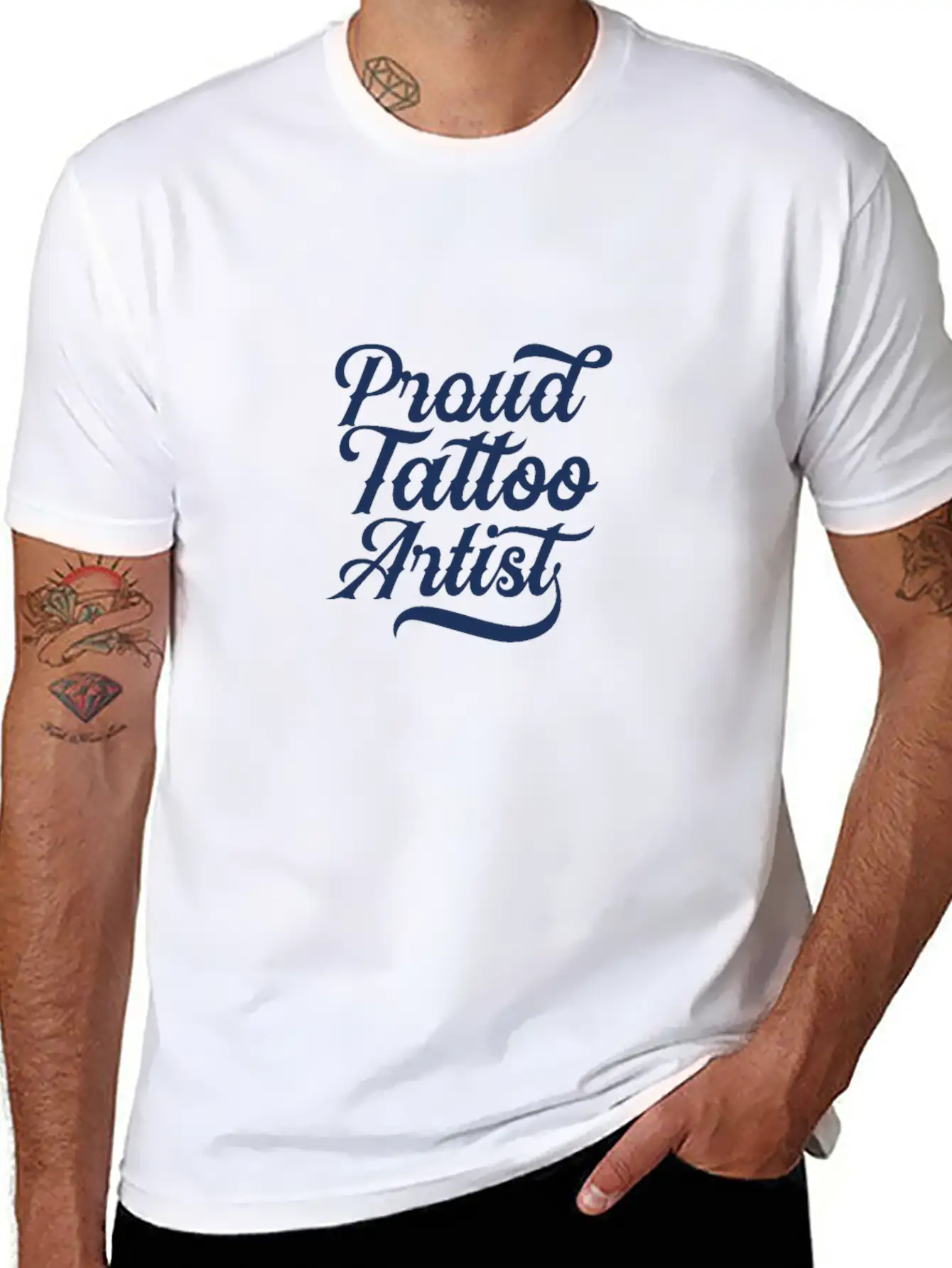 Tattooed Inked Tattoos Artist Tattoo Classic Cotton Tee – Unisex Comfort For Any Season