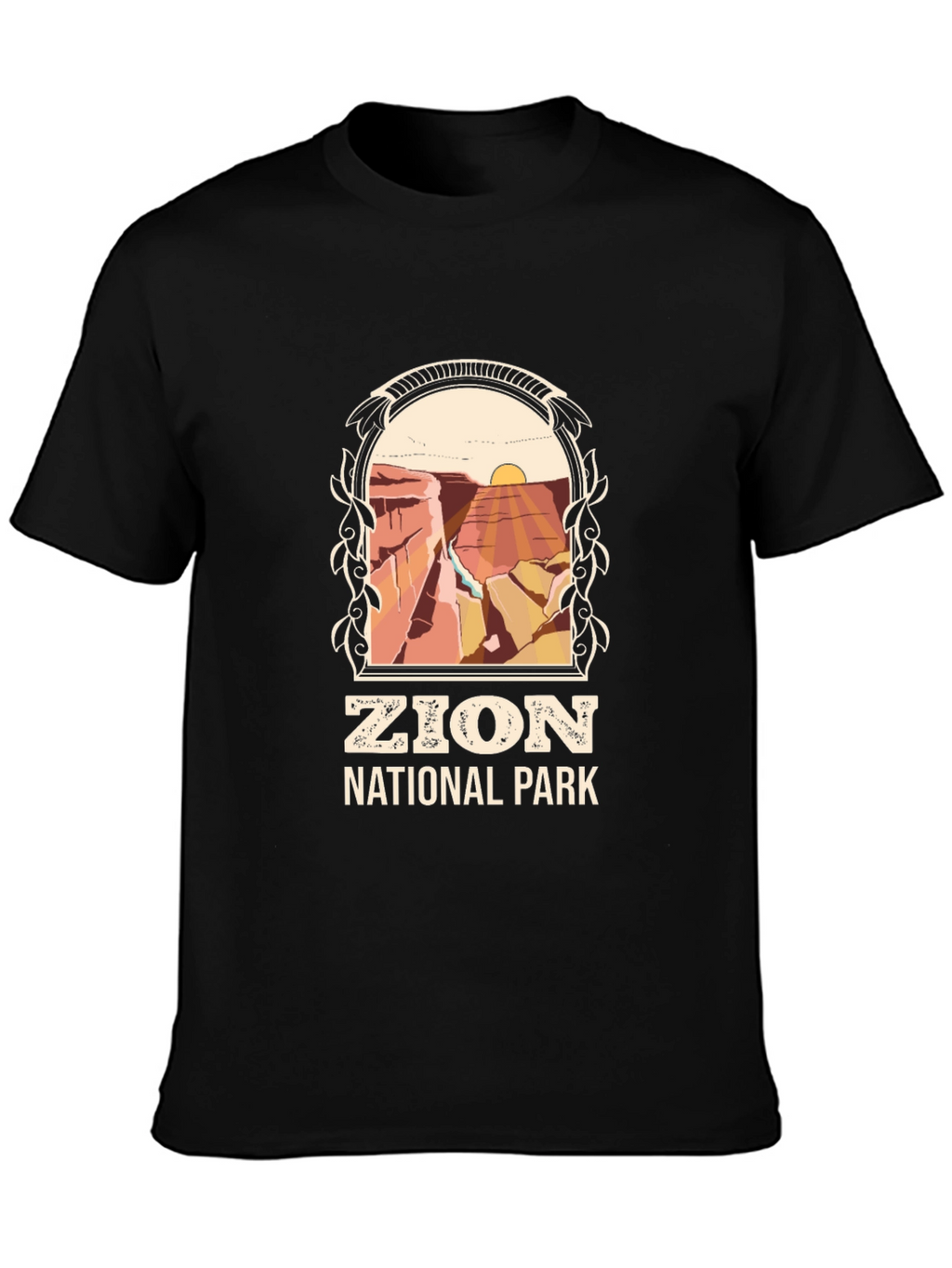Zion National Park Graphic Tee - Nature Lover Shirt