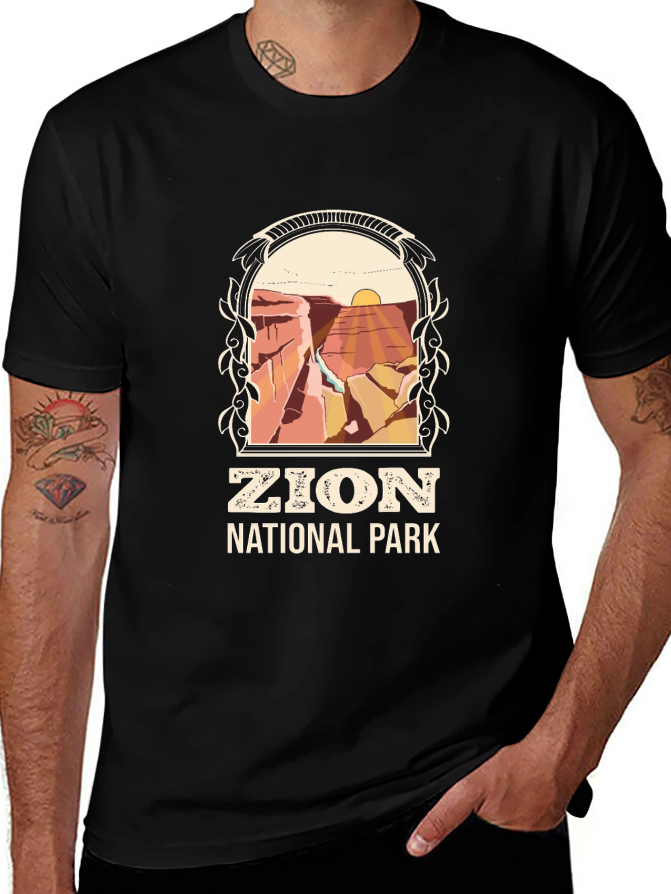Zion National Park Graphic Tee - Nature Lover Shirt